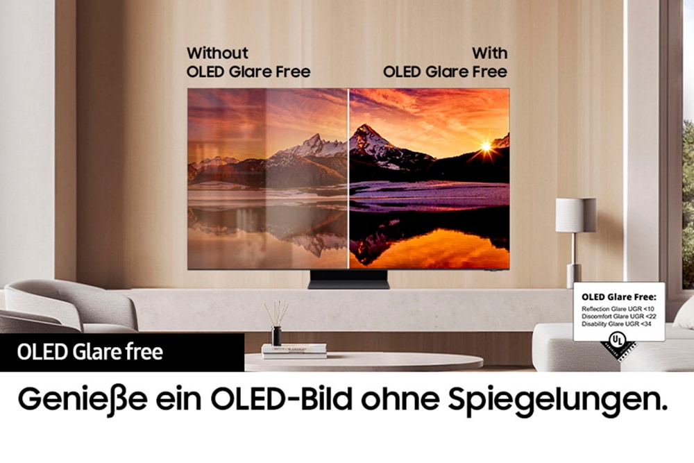 Samsung OLED-Fernseher, 195 cm/77 Zoll, 4K Ultra HD, Smart-TV