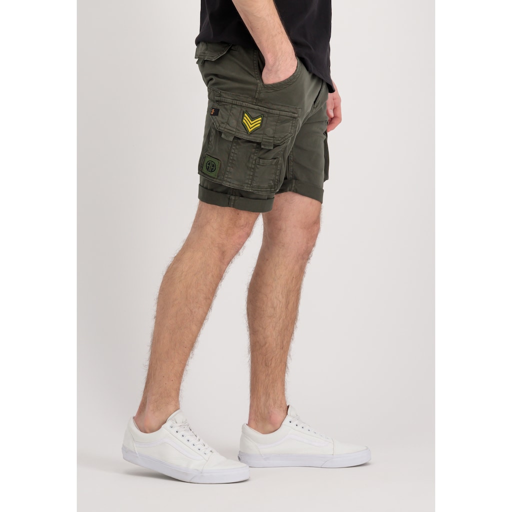 Alpha Industries Shorts »ALPHA INDUSTRIES Men - Shorts Crew Short Patch«