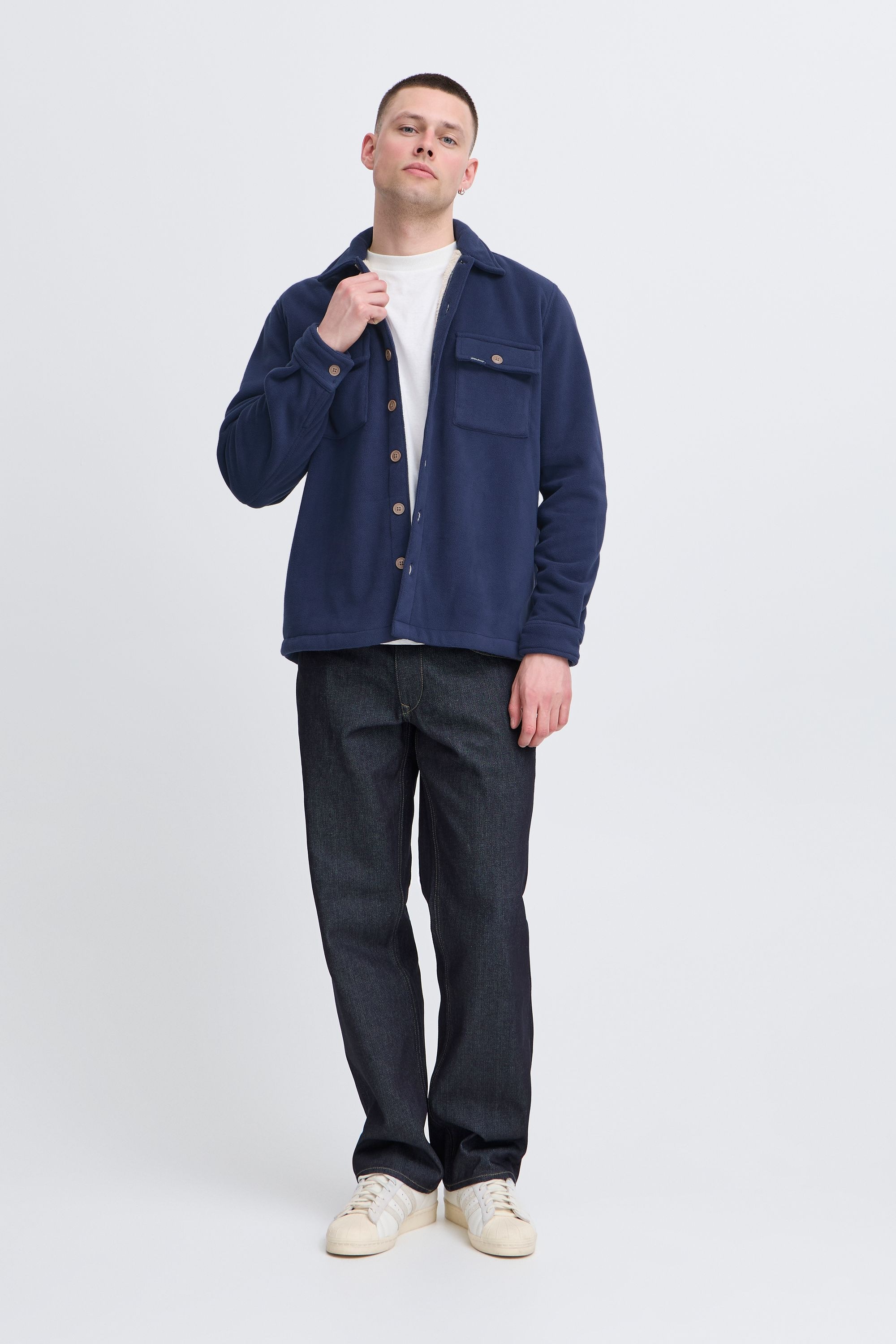 BLEND BHBAKI Men Shirt Jacket Blue 3XL 2