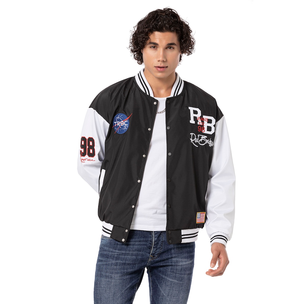 RedBridge Collegejacke »Macclesfield«, Sportlich geschnitten