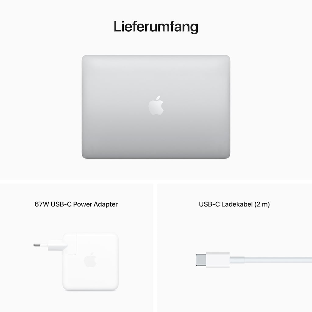 Apple Notebook »13" MacBook Pro«, 33,74 cm, / 13,3 Zoll, Apple, M2, 10-Core GPU, 256 GB SSD