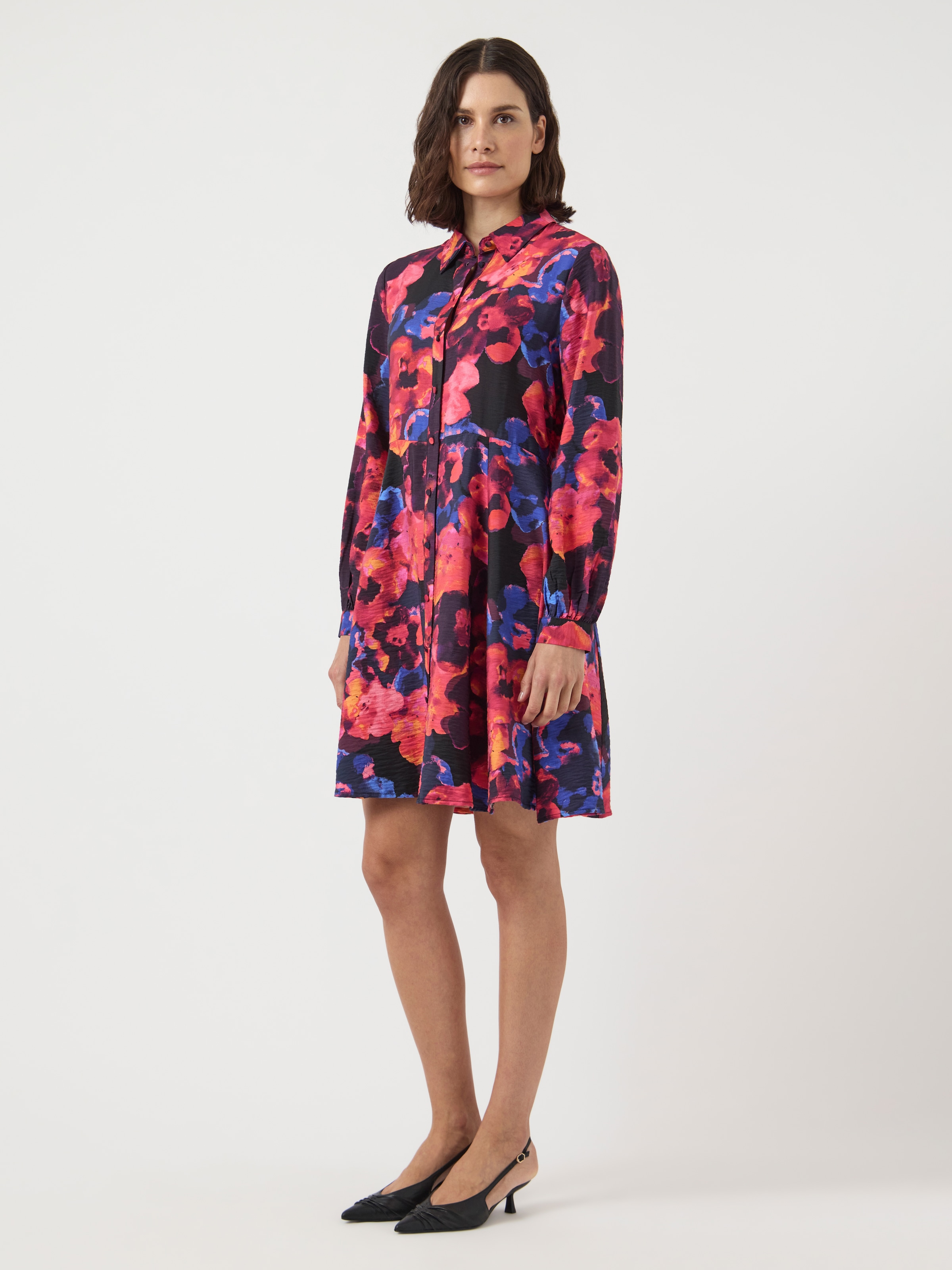 Y.A.S Hemdblusenkleid "YASKAYA LS SHIRT DRESS S. NOOS" Sommerkleid günstig online kaufen