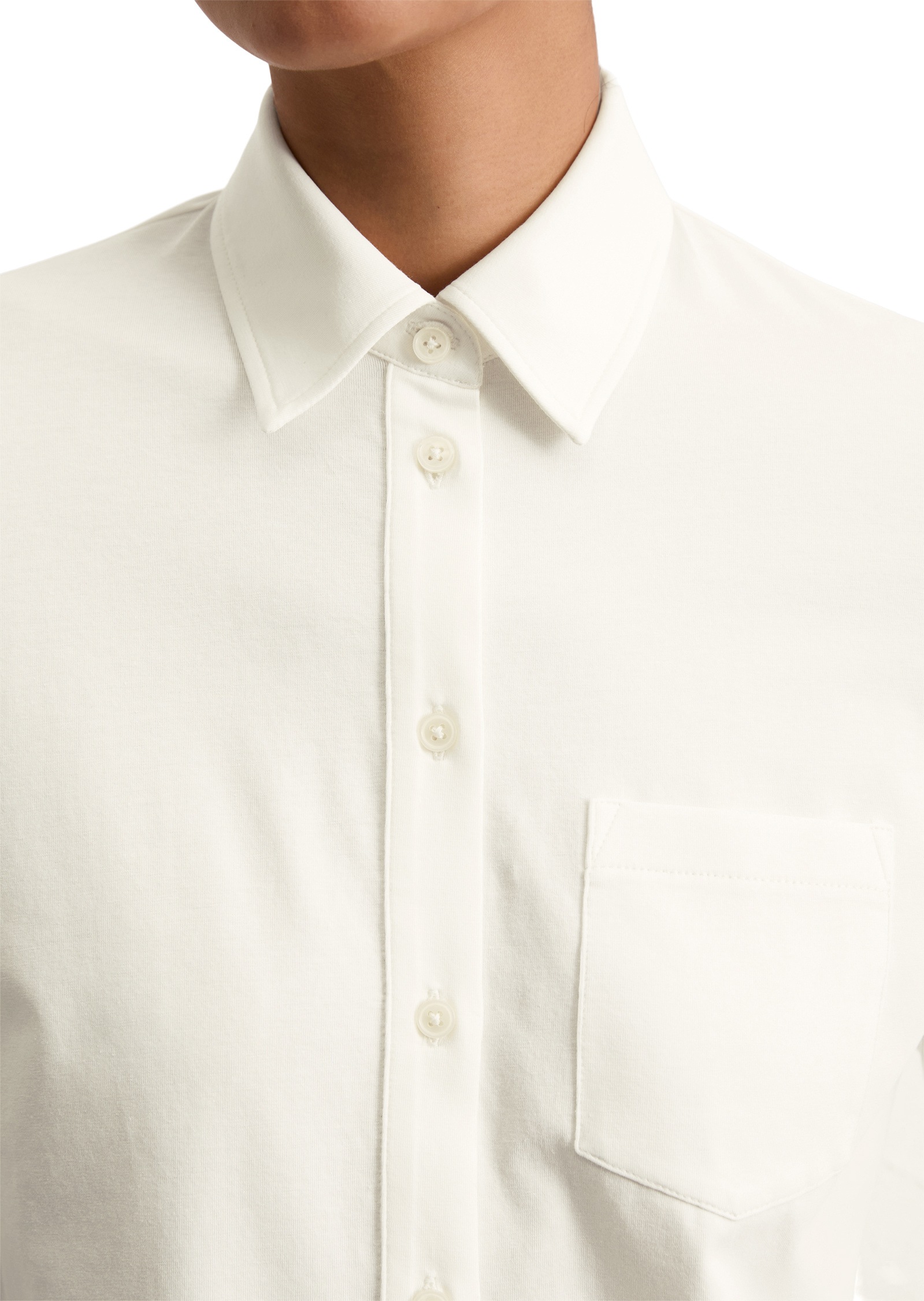 Marc O'Polo Langarmshirt »aus Organic-Cotton-Stretch«