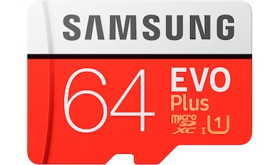 Speicherkarte »Evo Plus 64GB«, (UHS-I Class 10 100 MB/s Lesegeschwindigkeit)