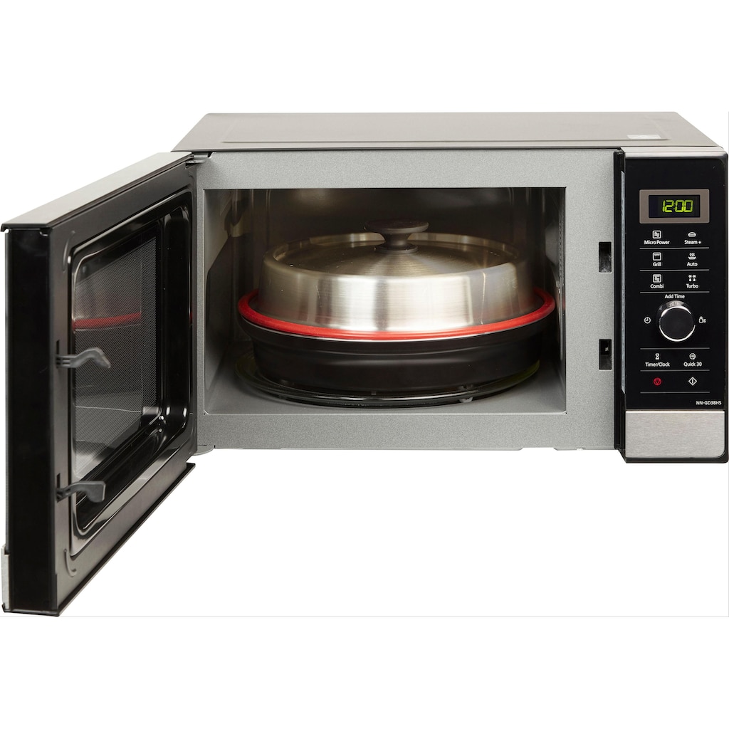 Panasonic Mikrowelle »NN-GD38HSGTG«, Grill, 1000 W