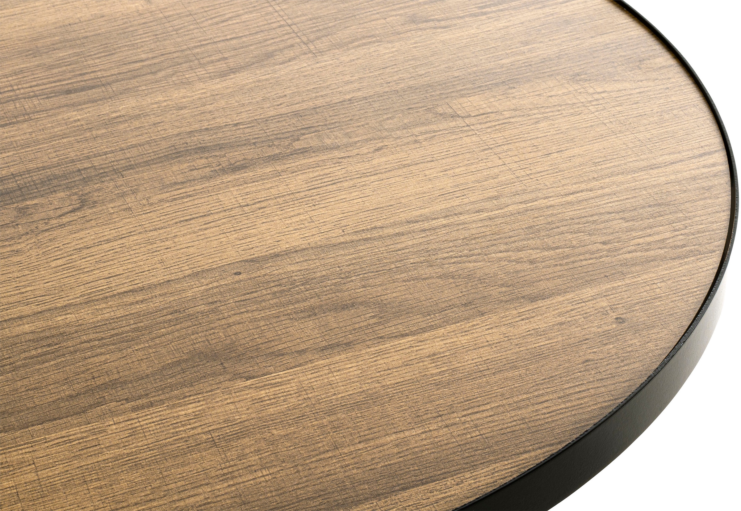 HAKU Beistelltisch »Sofatisch, Wohnzimmertisch« 1 Stk. tlg. rund - aus MDF Braun - Ø/H 48/52 cm