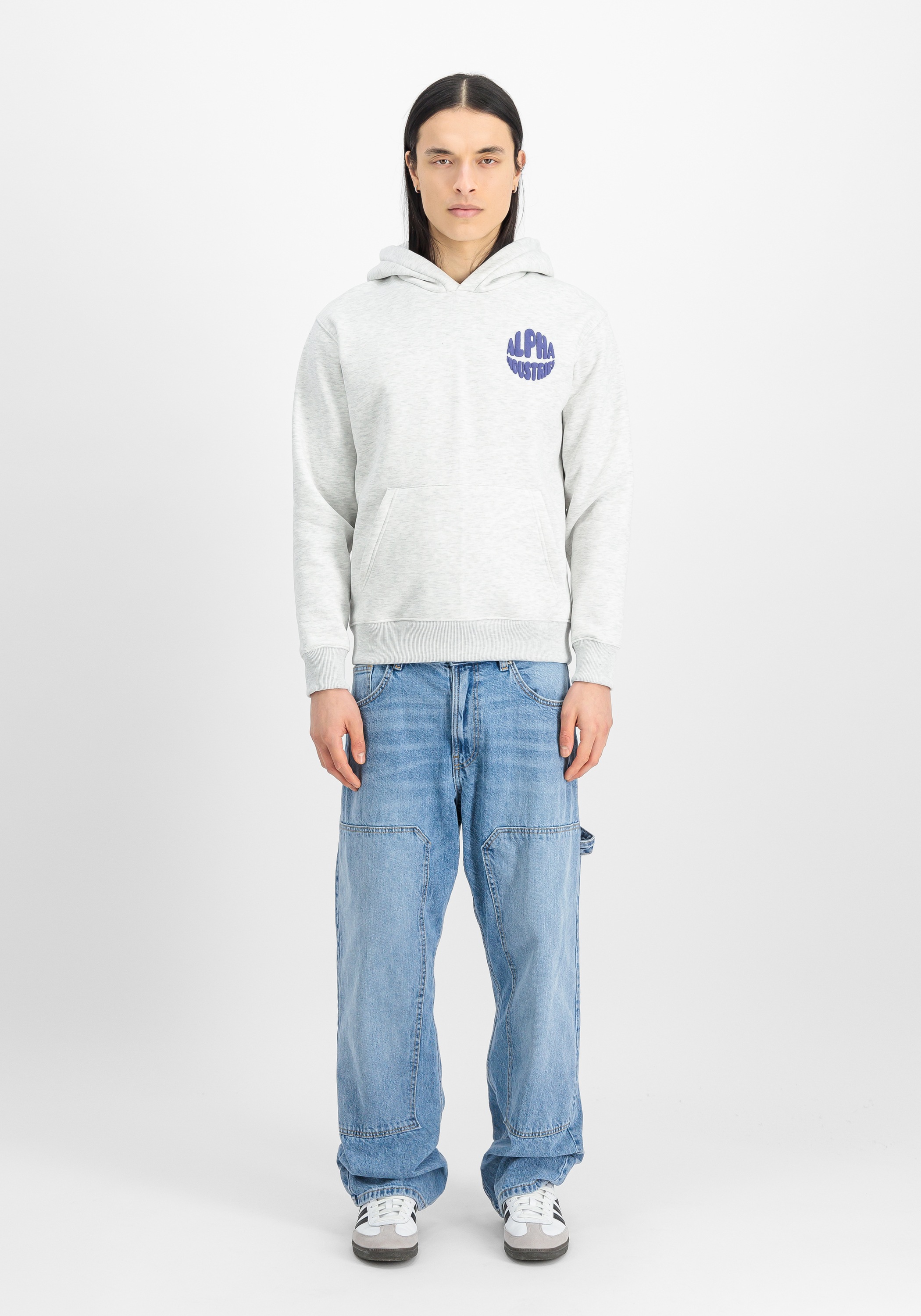 Thumbnail - Alpha Industries Hoodie "Logo Hoodie Backprint"