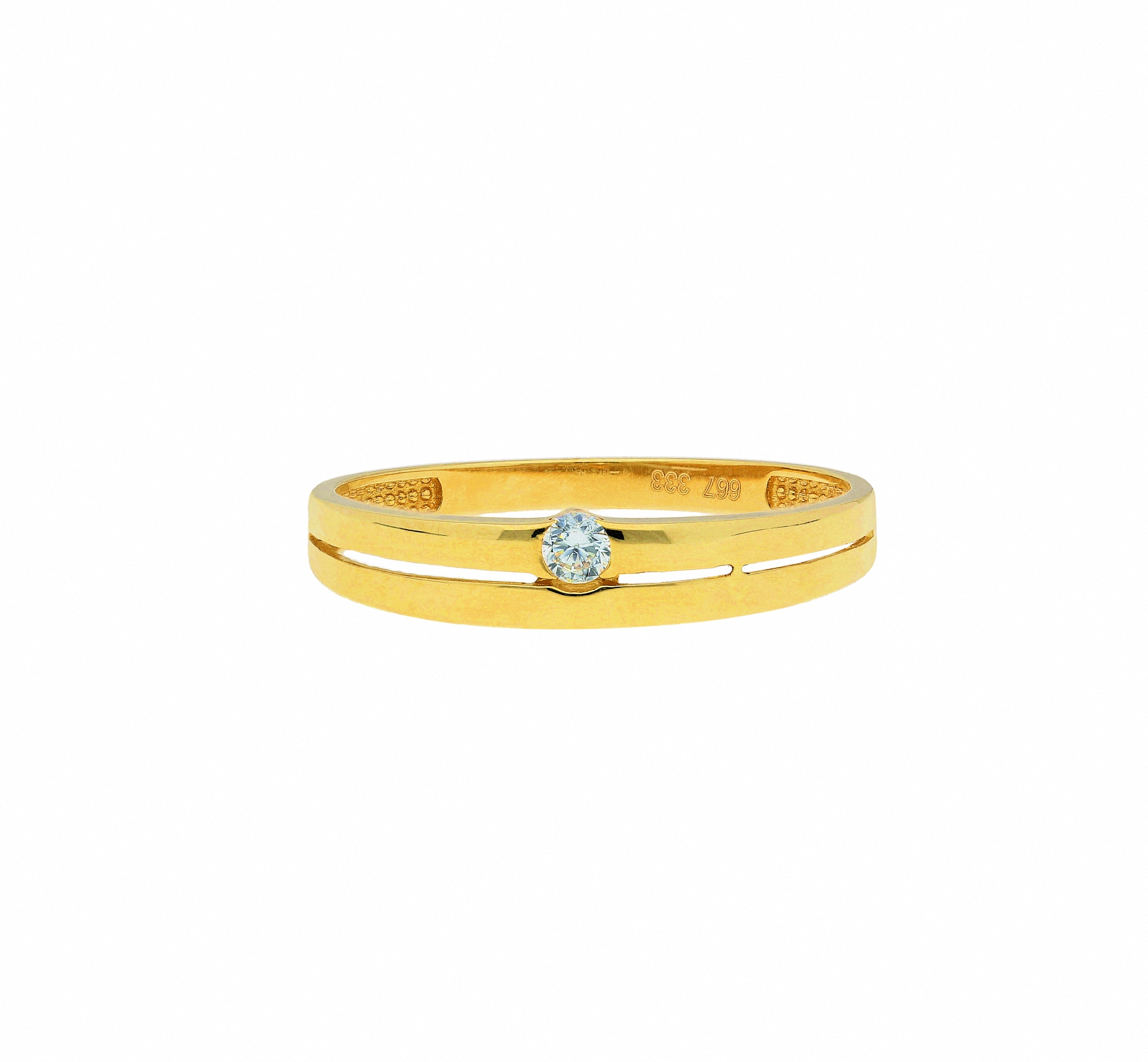 Adelia´s Fingerring »333 Gold Ring mit Zirkonia«, Goldschmuck für Damen  bestellen | BAUR