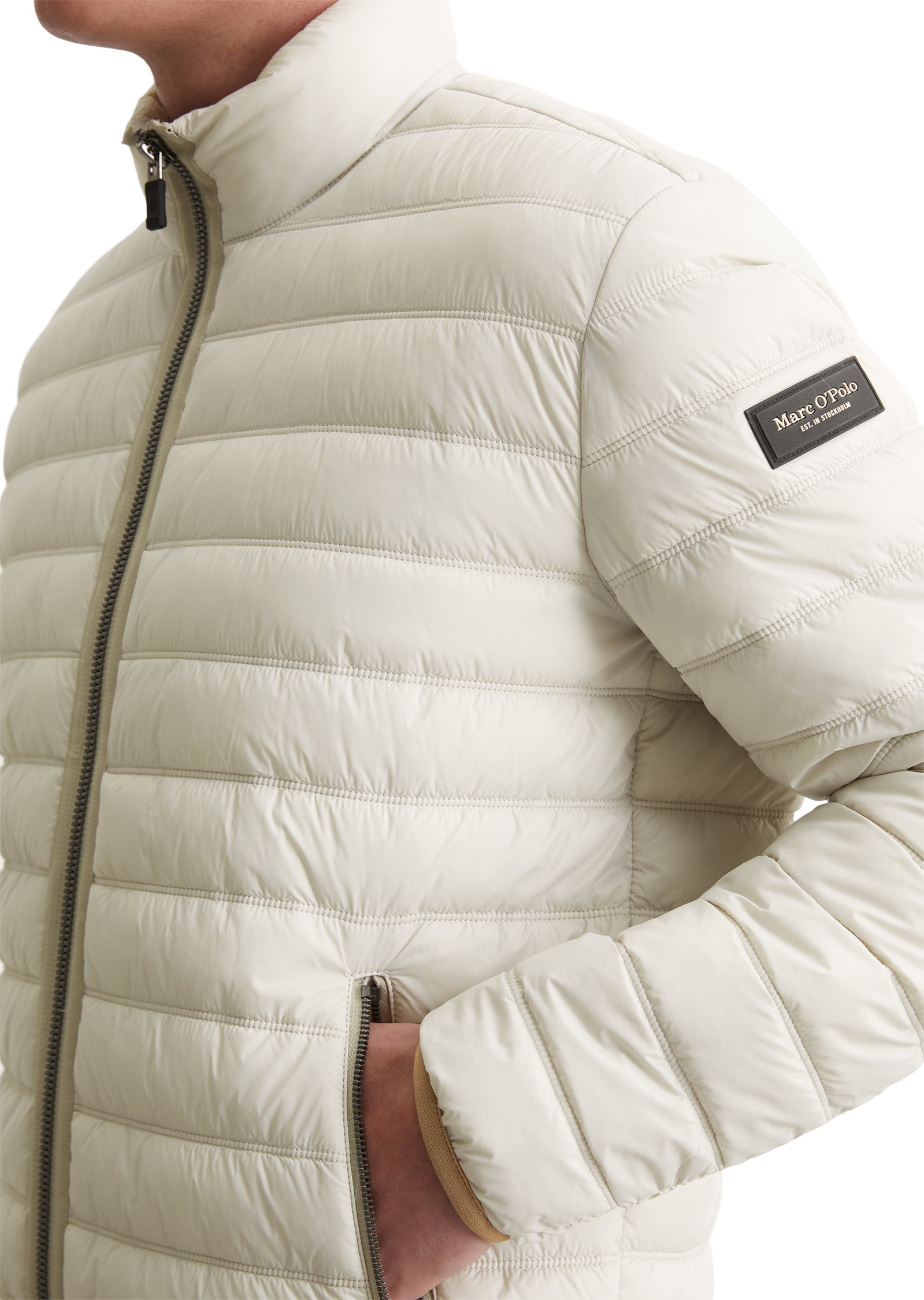 Marc O'Polo Outdoorjacke »mit Wattierung von Unifi REPREVE®«, ohne Kapuze