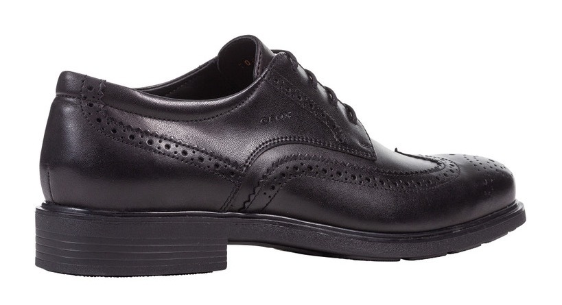 Geox Schnürschuh "U DUBLIN B", Business Schuh, Anzugschuh mit Blockabsatz günstig online kaufen