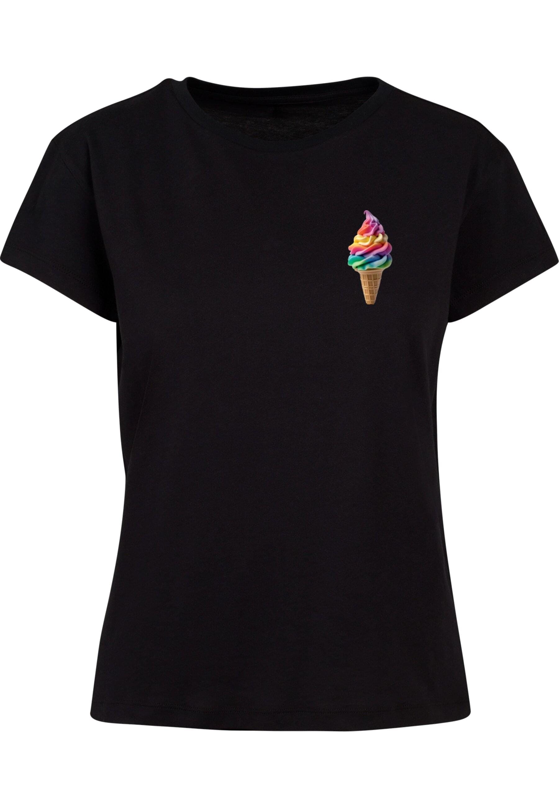 Merchcode T-Shirt "Merchcode Ladies Pride Scoops Tee" 1 Stk. tlg. günstig online kaufen