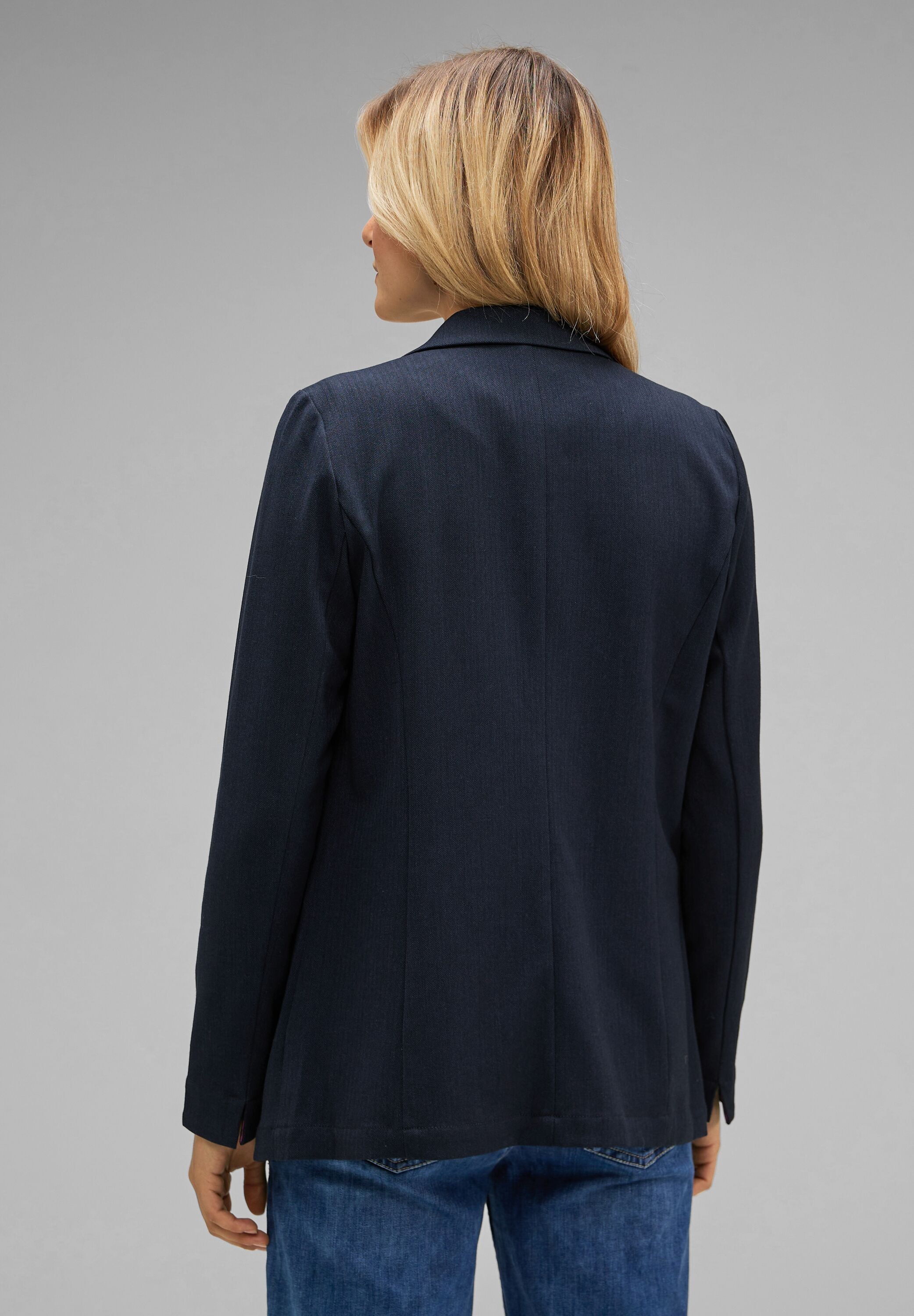 STREET ONE Longblazer, in Unifarbe günstig online kaufen