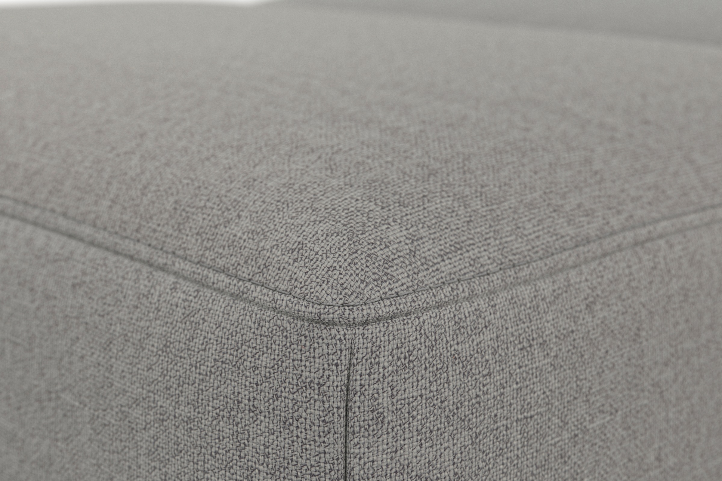 sit&more Polsterhocker »Dundee« mit Klappfunktion, Federkern und hochwertigen Edelstahlfüßen