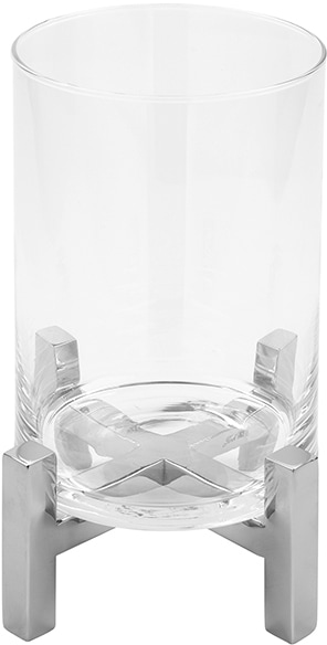 Edelstahl Windlicht Glas »YONO, | (1 St.), BAUR und aus Weihnachtsdeko«, Fink kaufen