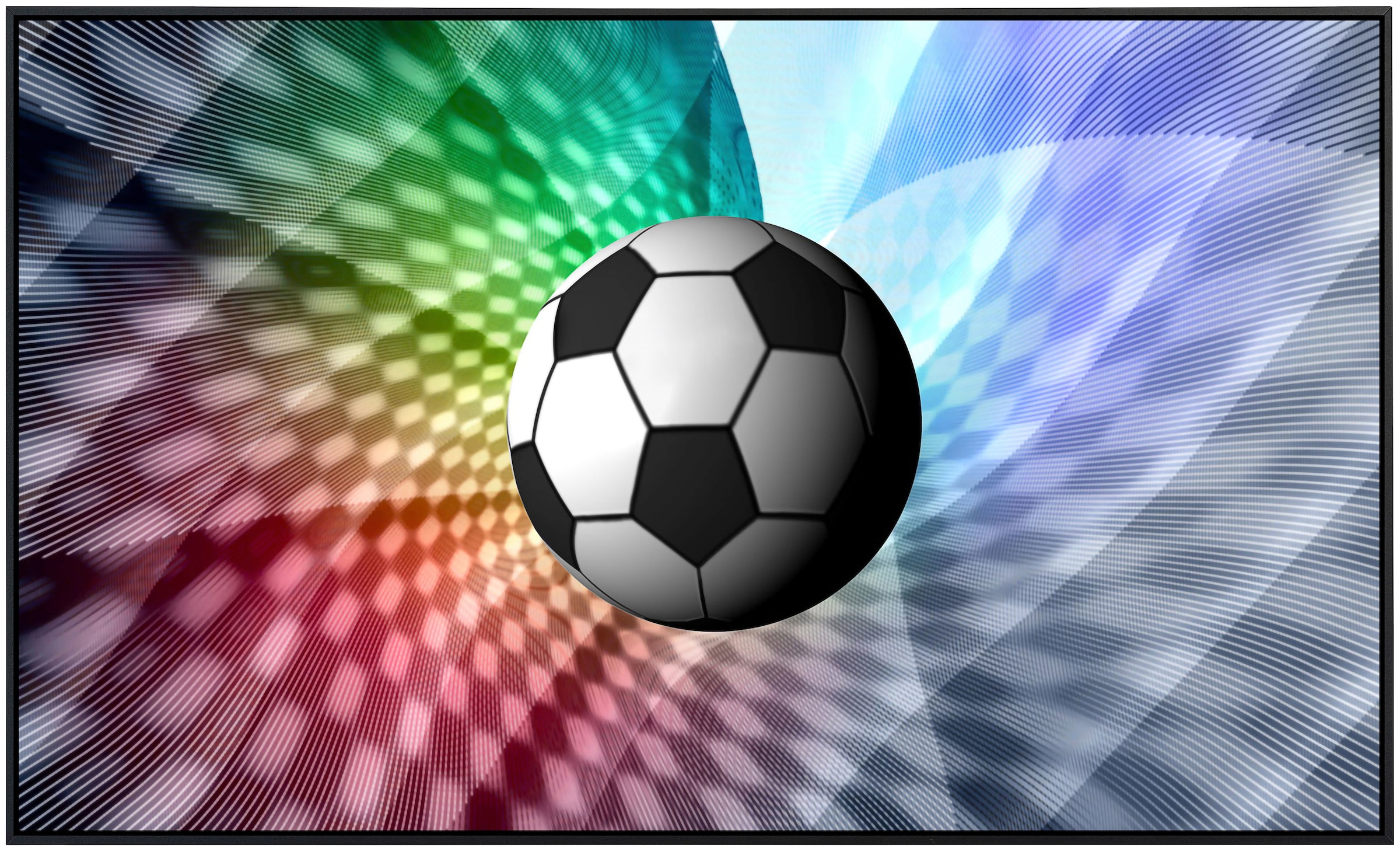 Papermoon Infrarotheizung »Fußball«, sehr angenehme Strahlungswärme