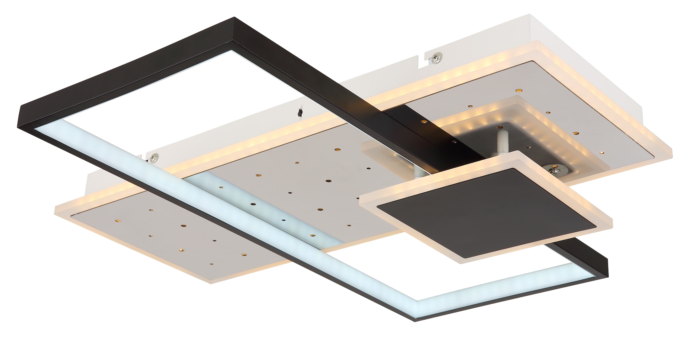 GLOBO LIGHTING LED Deckenleuchte »DABBY«, Leuchtmittel LED-Modul | LED fest integriert, Deckenlampe/Wohnzimmer/Schlafzimmer/modern