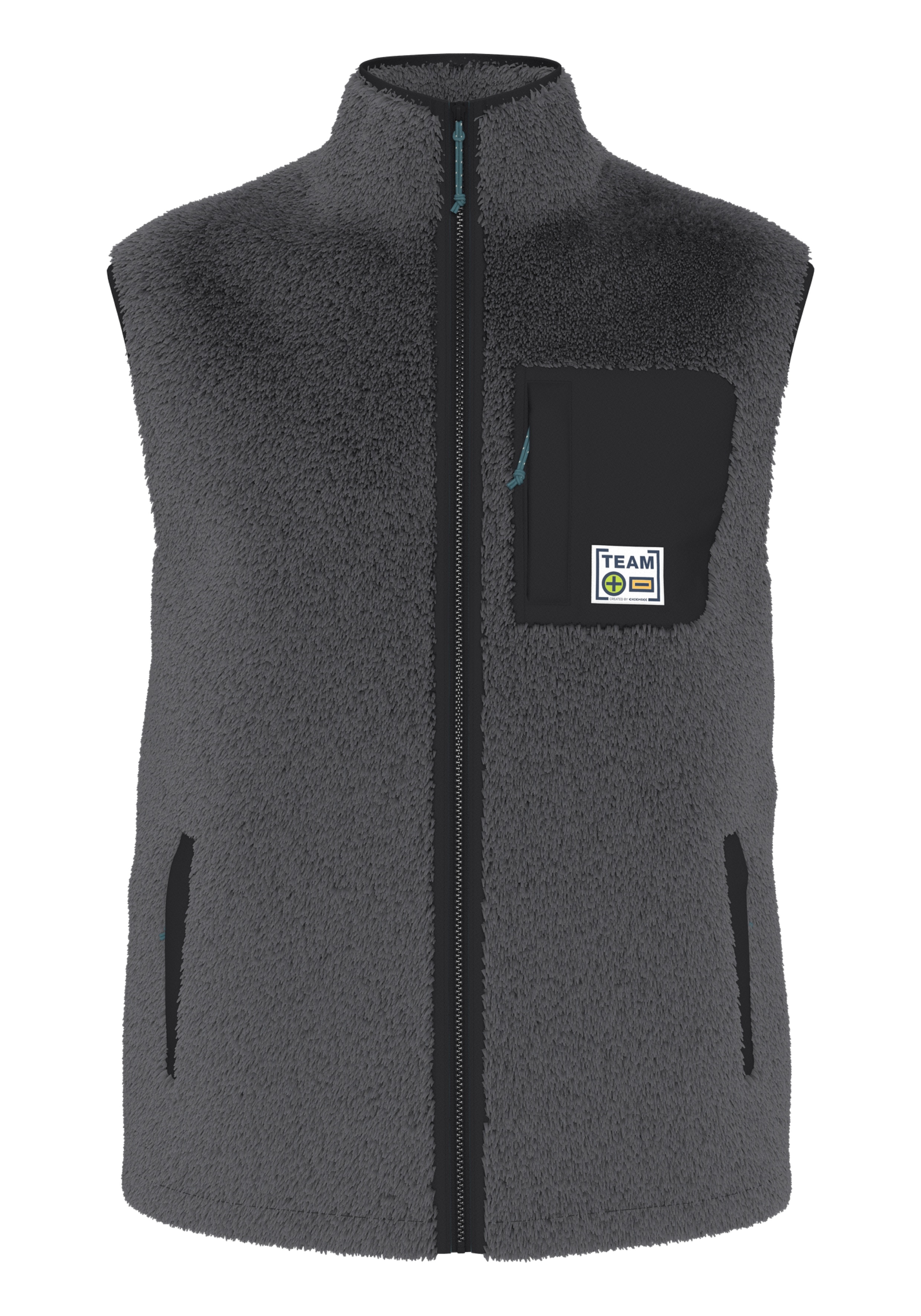 Chiemsee Fleeceweste - aus kuscheligem Sherpa-Fleece