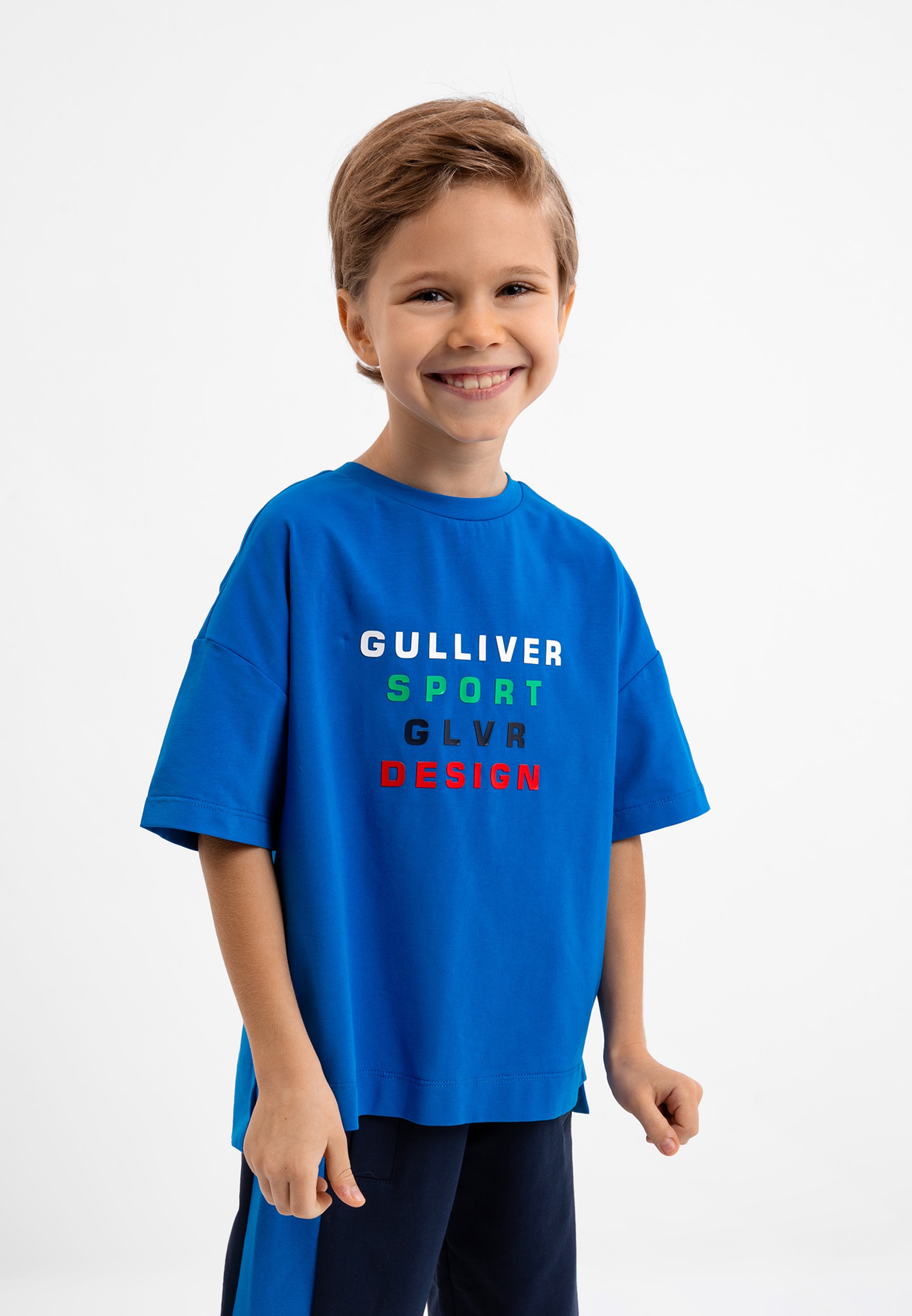 kaufen buntem Gulliver Frontprint T-Shirt, | BAUR online mit