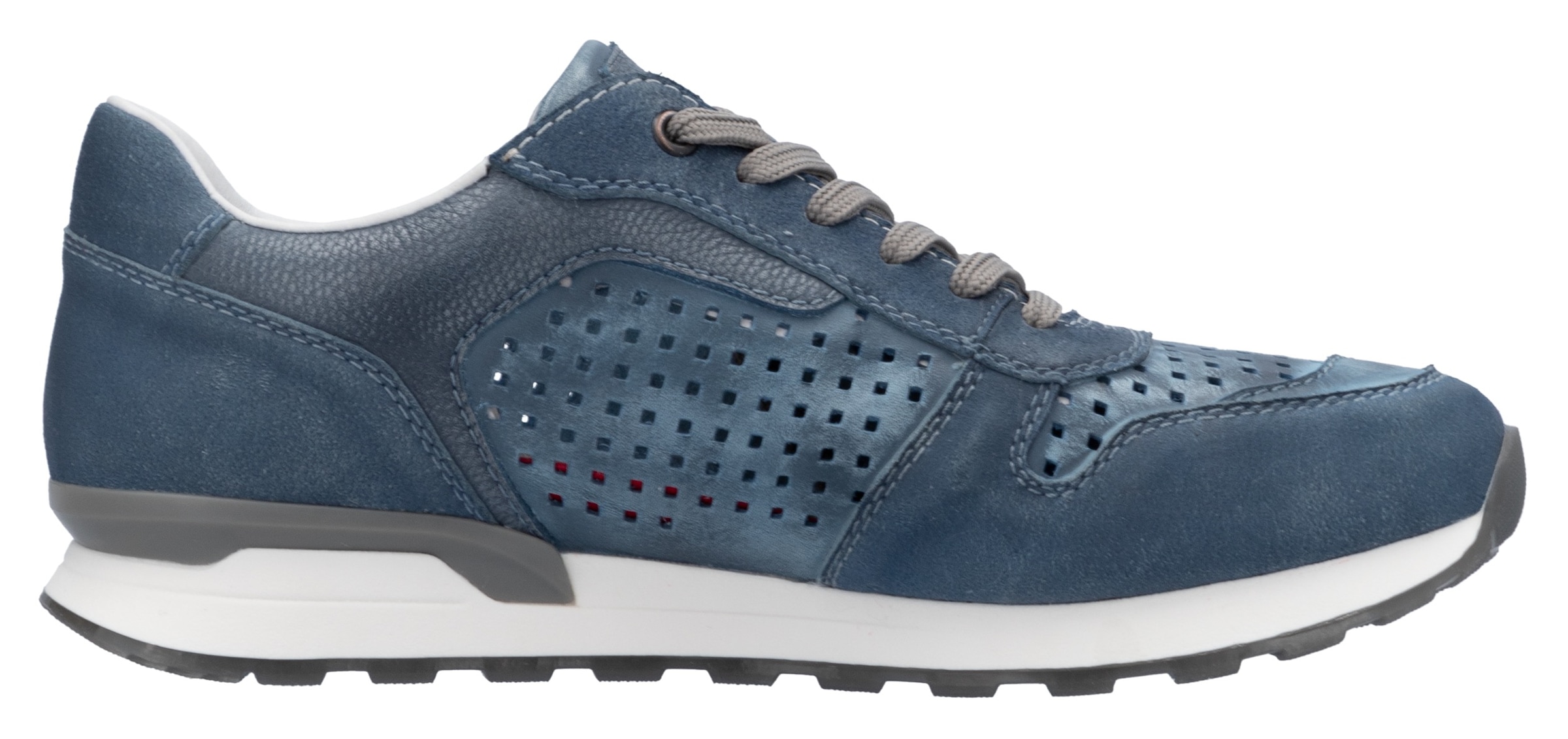 Rieker Sneaker, Schnürschuh, Halbschuh mit luftdurchlässiger Perforation