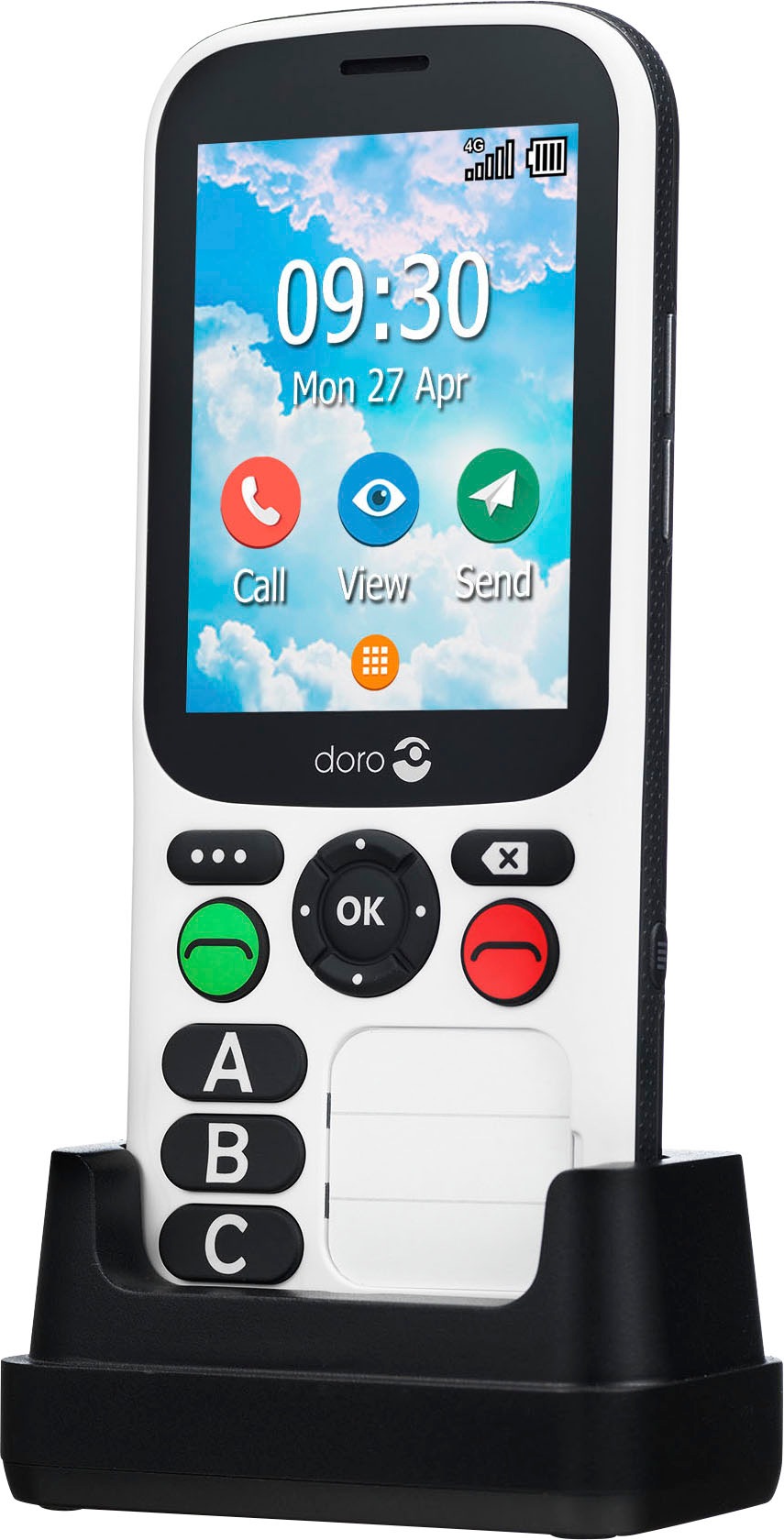 Doro Smartphone »780X«, schwarz/weiß