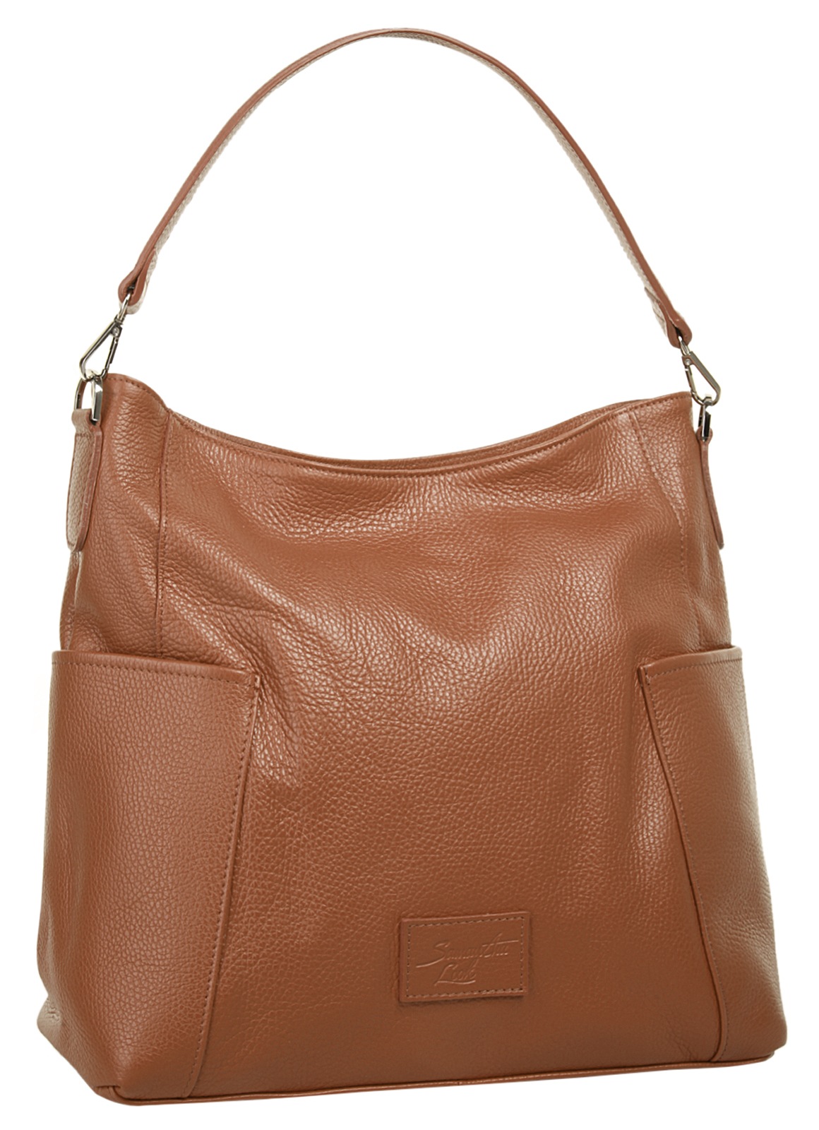 Thumbnail - Samantha Look Shopper echt Leder, Made in Italy