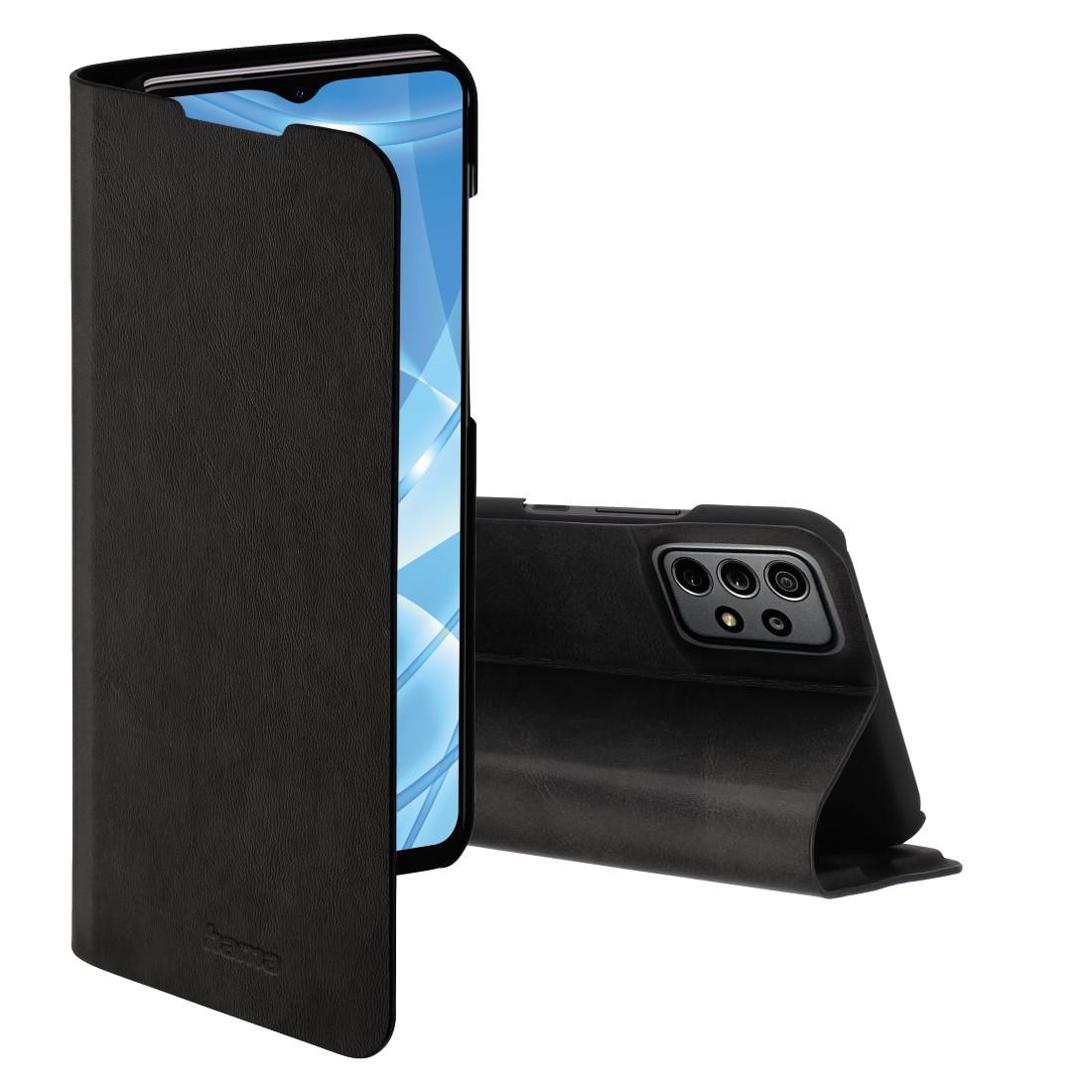 Smartphone-Hülle »Booklet für Samsung Galaxy A23 4G und 5G, schwarz, Kunstleder«,...