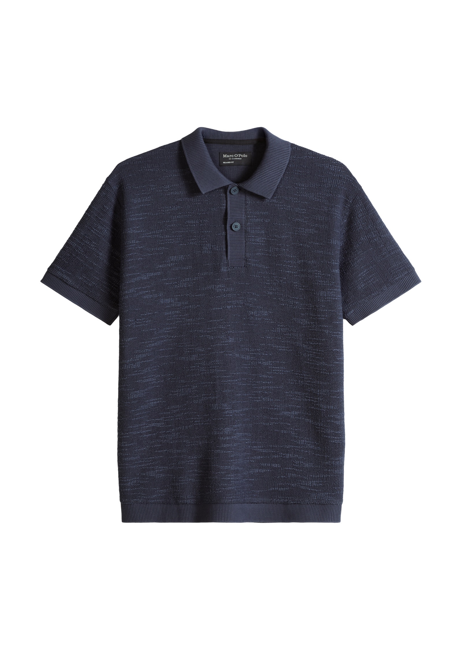 Marc O'Polo Poloshirt »aus weichem Bouclé-Jersey«