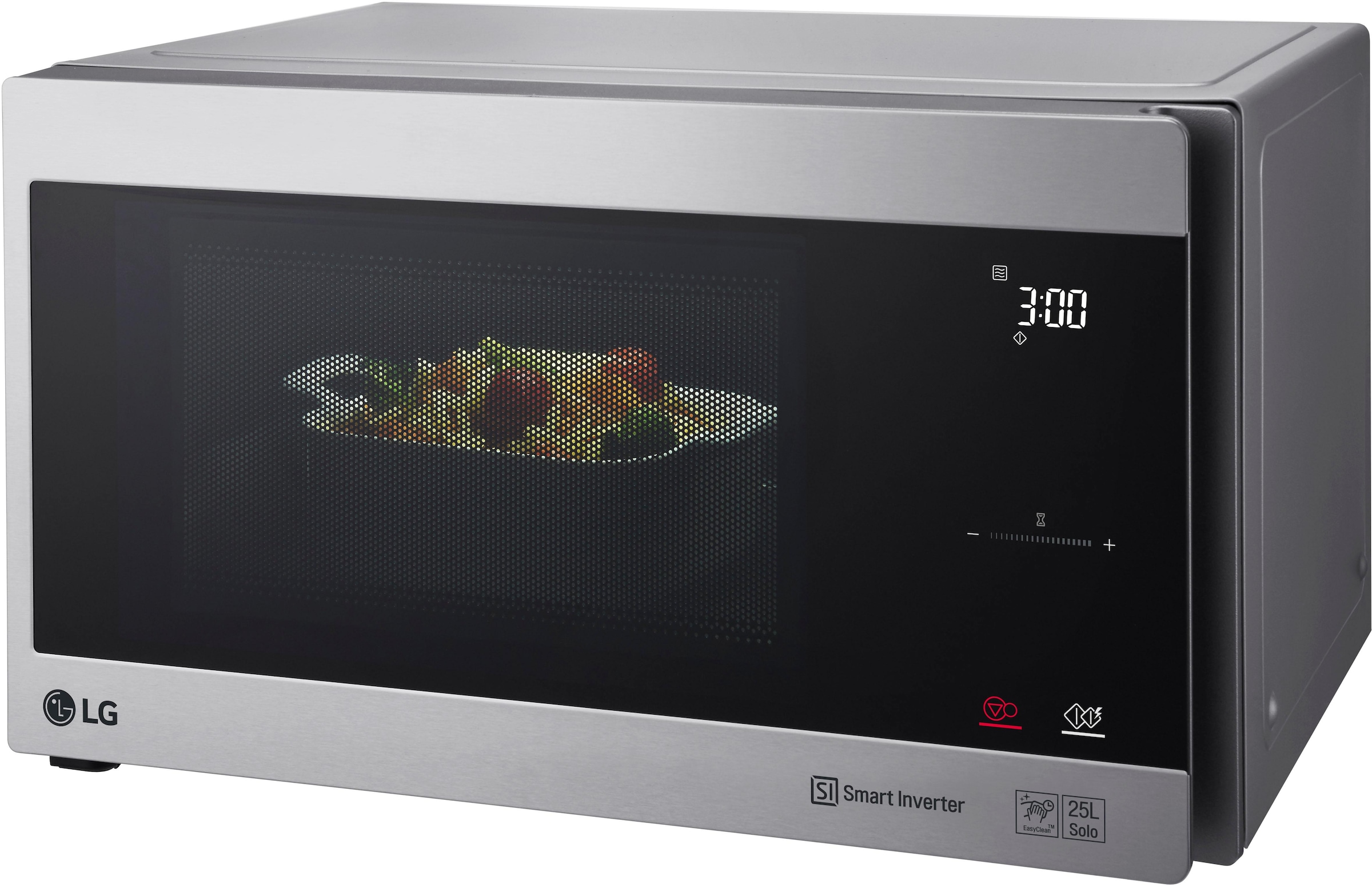 LG Mikrowelle »MH 6565 CPS«, Grill, 1000 W, Smart Inverter Technologie,  echte Glasfront