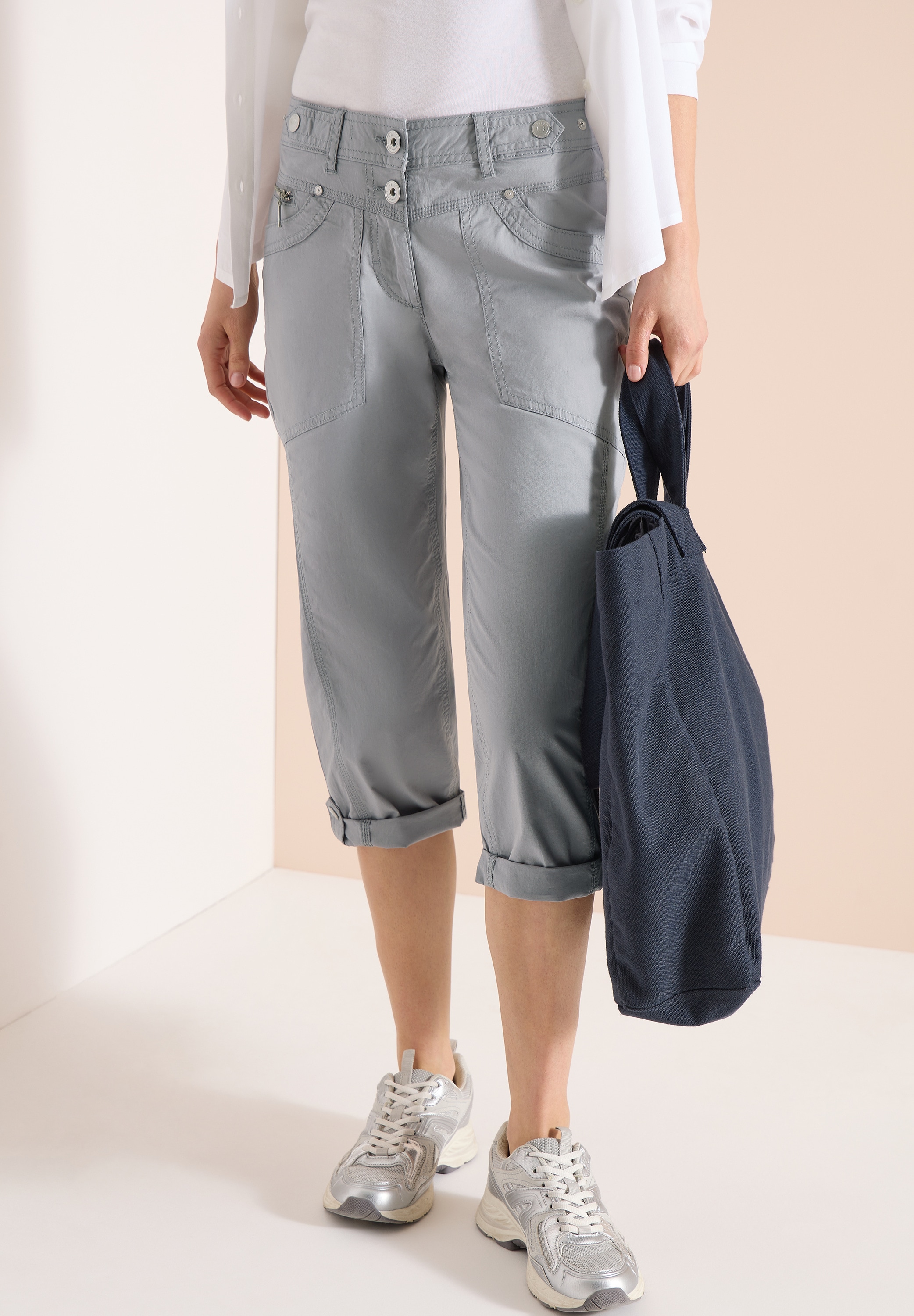 Cecil 3/4-Hose "Style YorkStyle NewYork" im Five-Pocket Style
