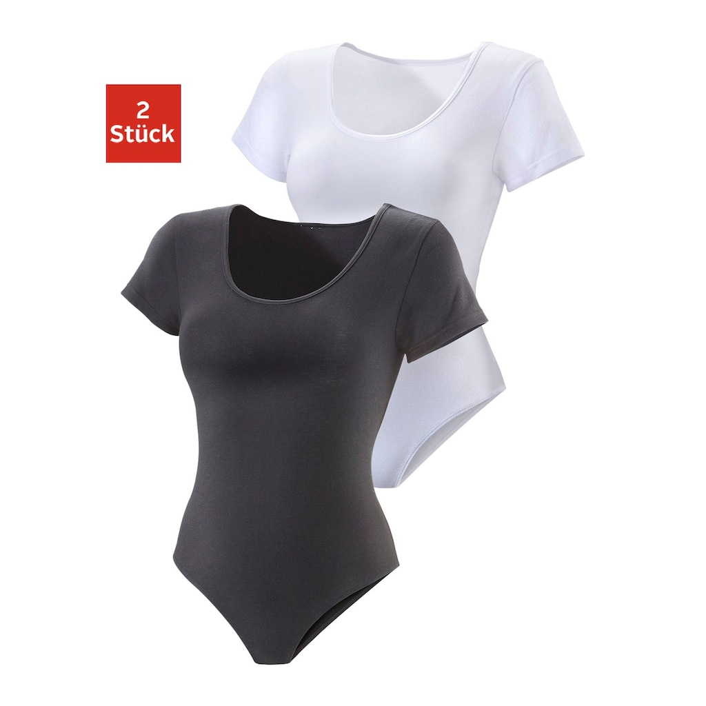 Vivance T-Shirt-Body, (2er-Pack)