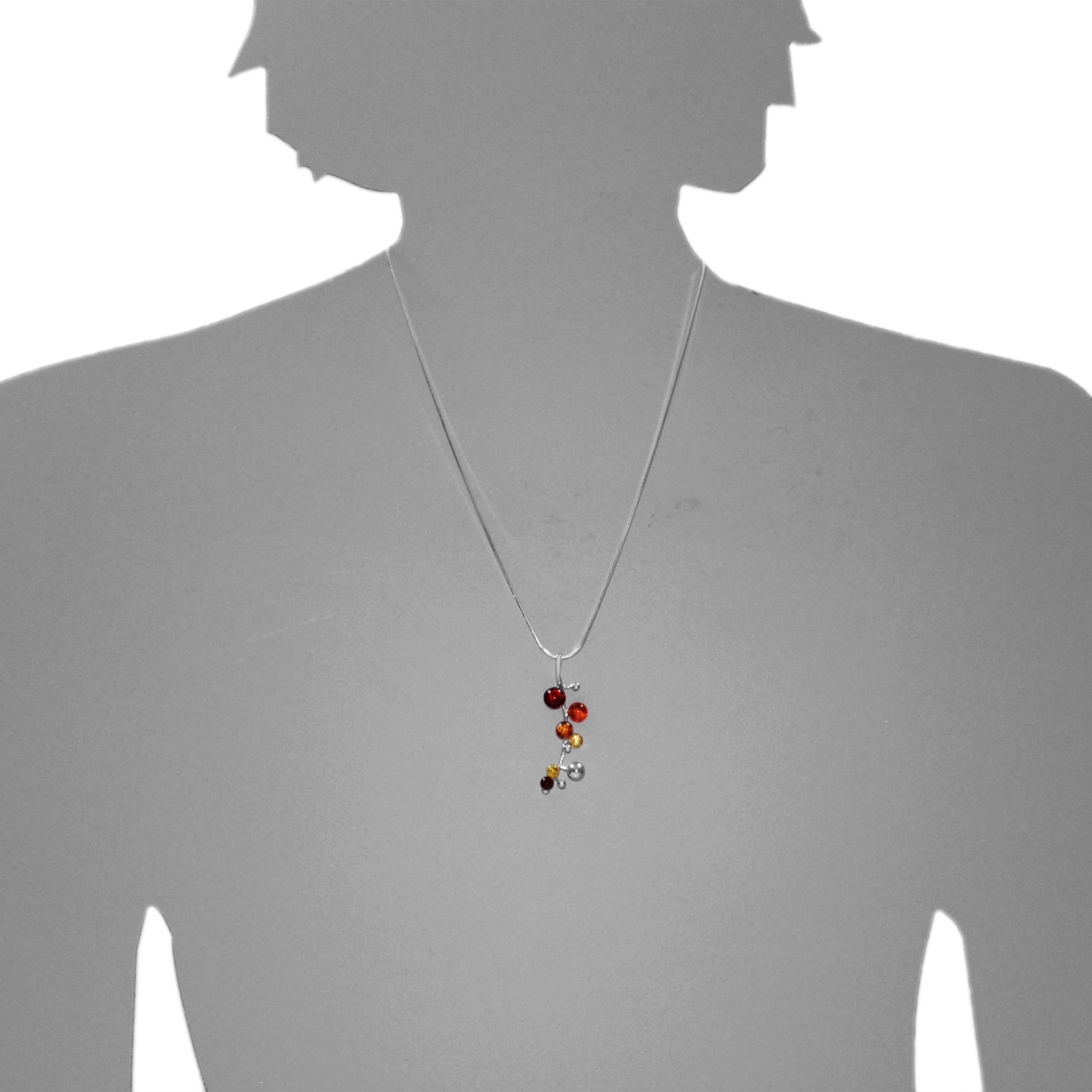 OSTSEE-SCHMUCK Collier »Ostsee-Schmuck Collier Traube Collier Traube«, (1 tlg.)