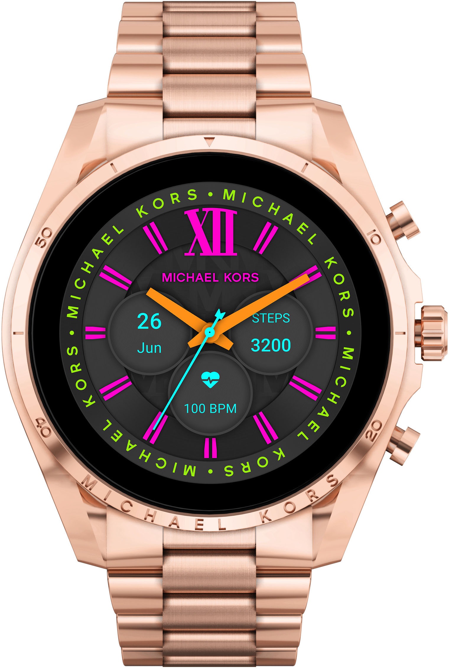 MICHAEL KORS ACCESS Smartwatch »BRADSHAW (GEN 6), MKT5133«, (Wear OS by Google)