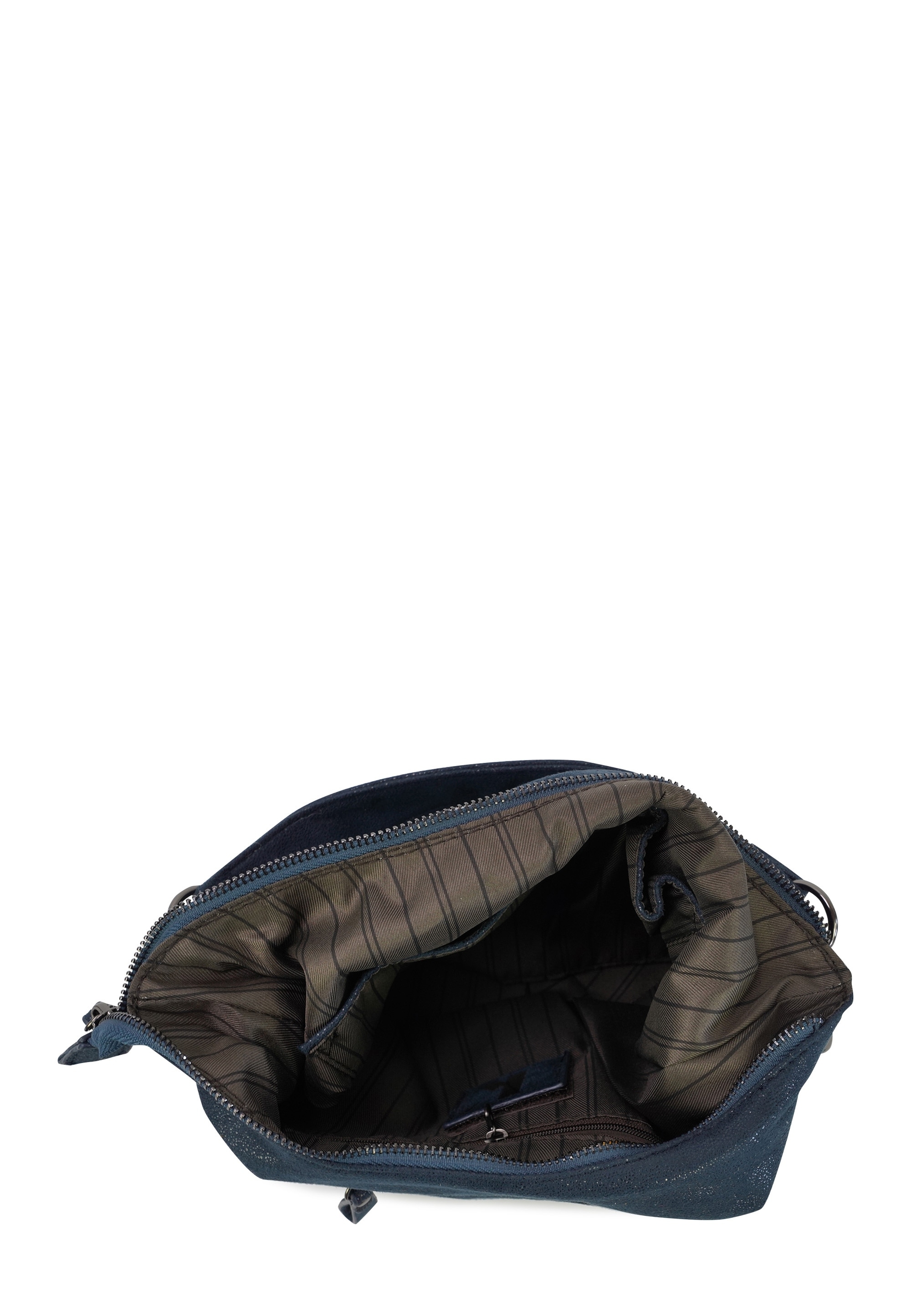 Harpa Schultertasche »Cher« aus changierendem Material, mit Ketten-Verzierung