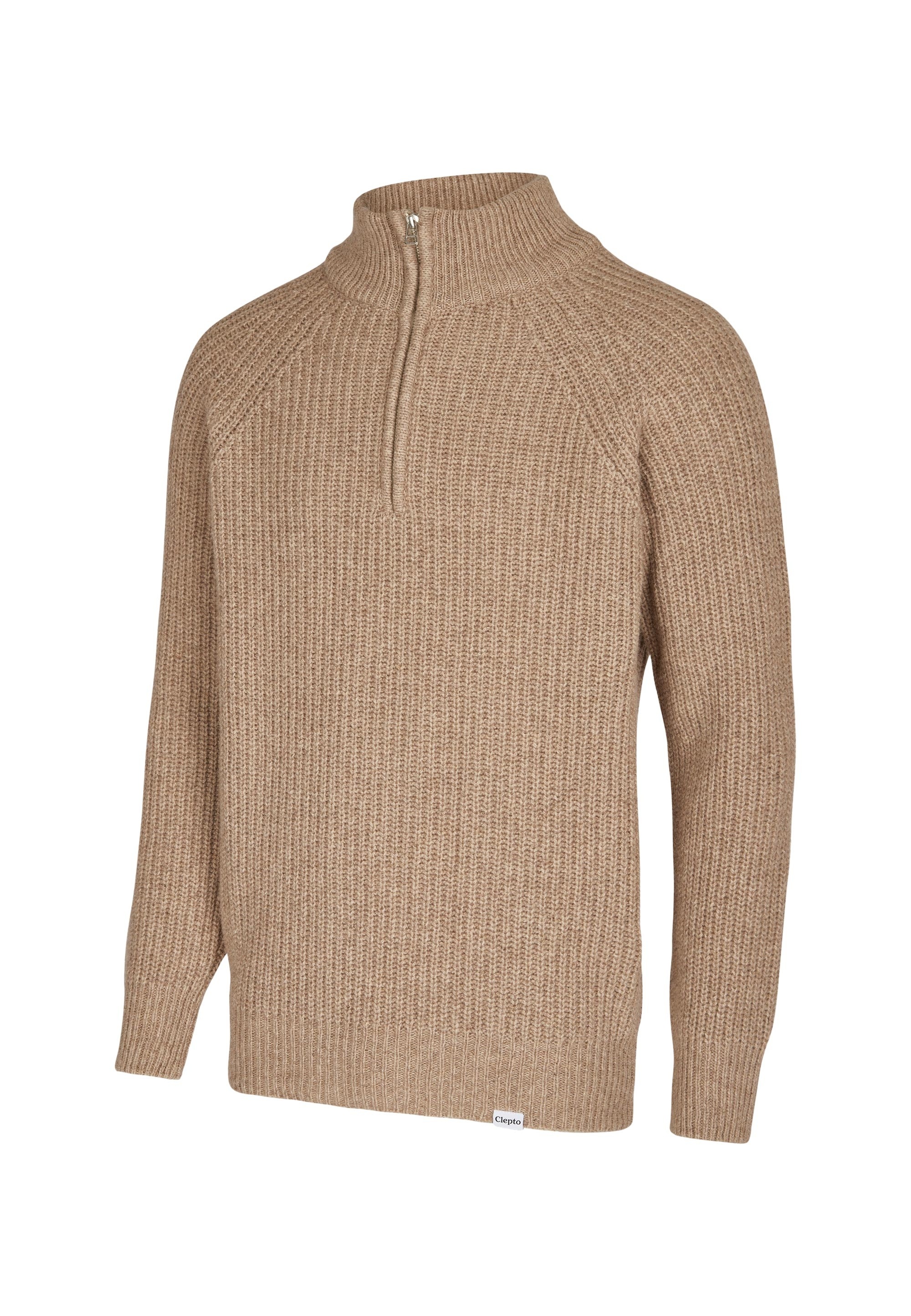 Cleptomanicx Strickpullover »Ribber Troyer«, klassischer Stricktroyer 