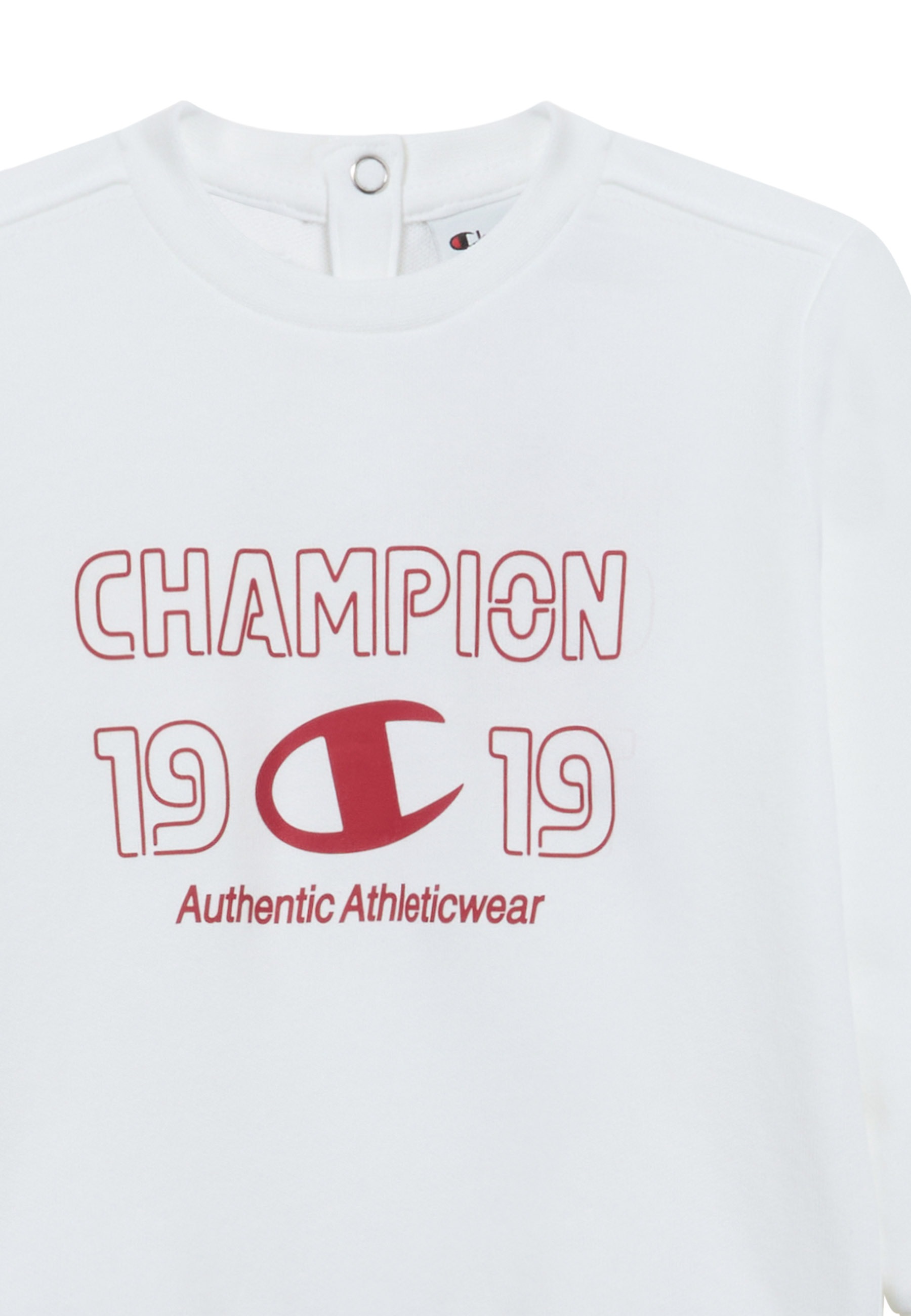 Champion Jogginganzug »Toddler Graphic Terry Crewneck Sweatsuit« 2 tlg. zweiteiliges Set, für Babys, aus Baumwolle und Polyester