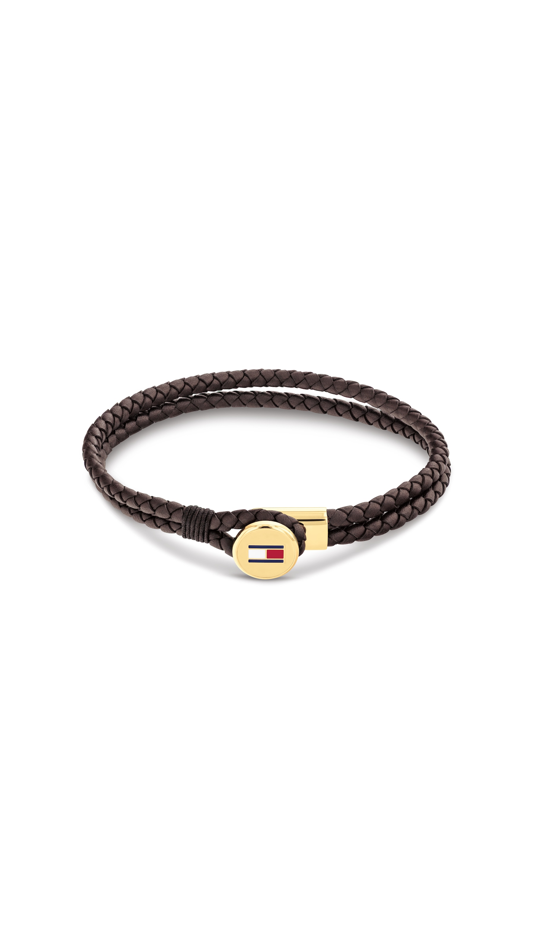 Tommy Hilfiger Lederarmband »BRUCE LEATHER« Emaille