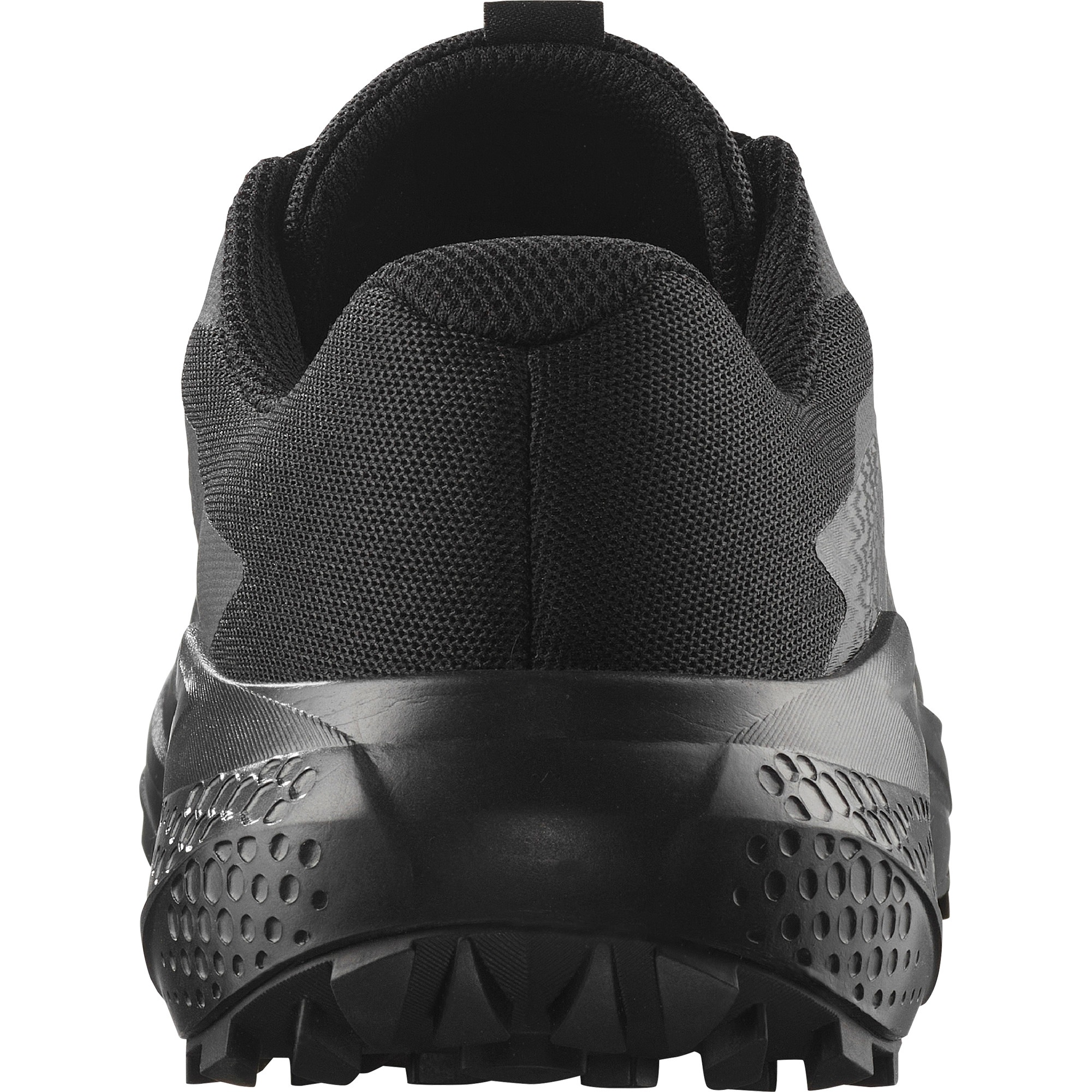 Laufschuh SALOMON "ALPHAGLIDE W", Damen, Gr. 42,5, schwarz (schwarz, asphalt, schwarz), Synthetik, Textil, Schuhe Laufschuh 3