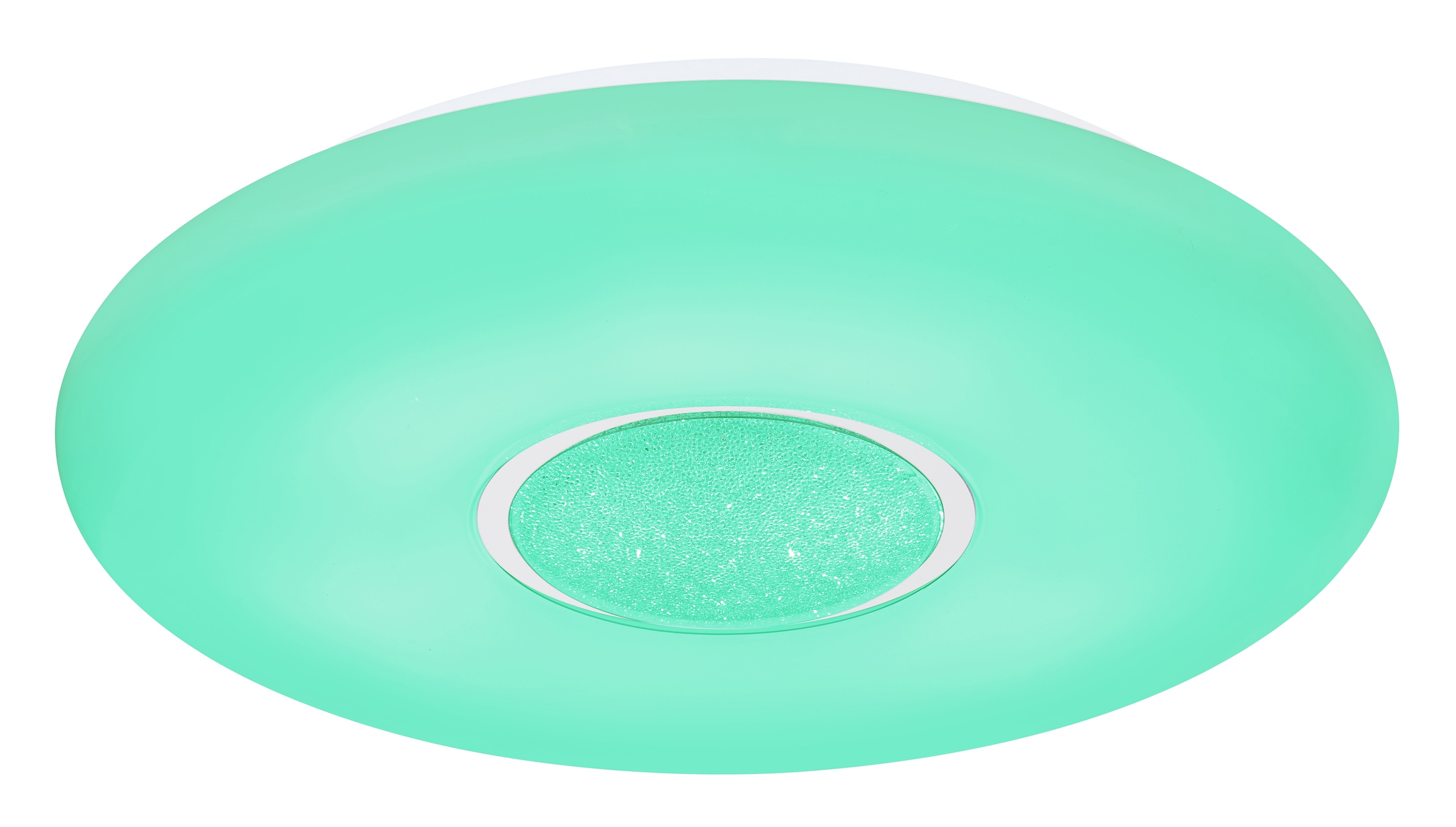 GLOBO LIGHTING LED Deckenleuchte »SULLY«, Leuchtmittel LED-Modul | LED fest integriert, Deckenlampe/rund/Wohnzimmer/Schlafzimmer/elegant/rot-grün-blau