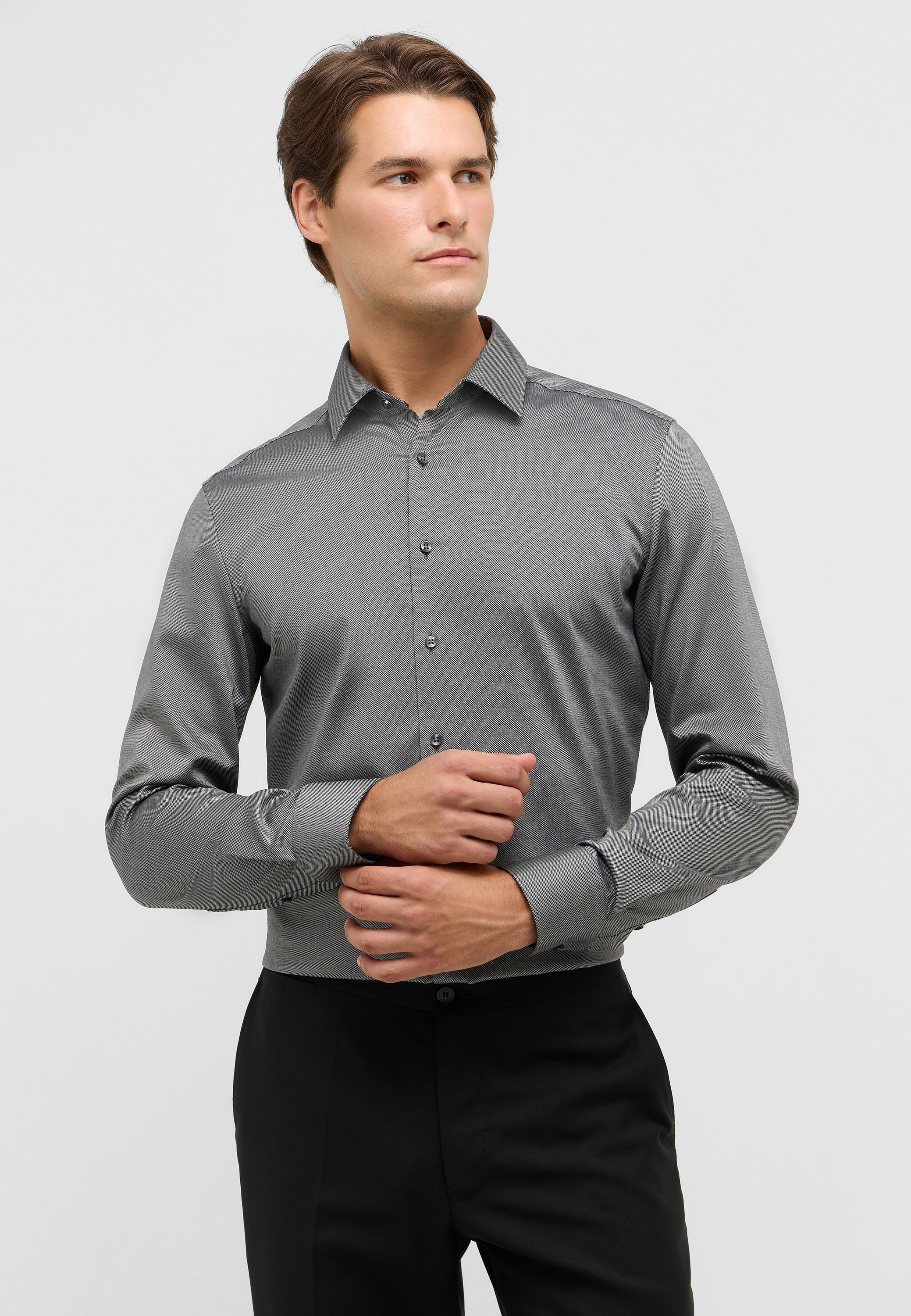 Eterna Langarmhemd "SLIM FIT", NON IRON (bügelfrei) günstig online kaufen