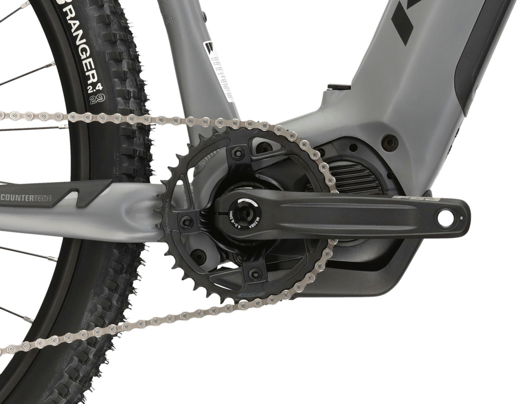 Kross E-Bike »KROSS E-MTB Level Boost 1.0 29" grau«, 10 Gang, Shimano, DEORE M5120, Mittelmotor 250 W