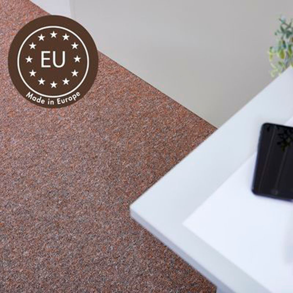 Andiamo Teppichboden »Carlos, Feinschlinge, Made in Netherlands«, rechteckig, 6,5 mm Höhe, melierte Optik, Breite 400 cm oder 500 cm, strapazierfähig