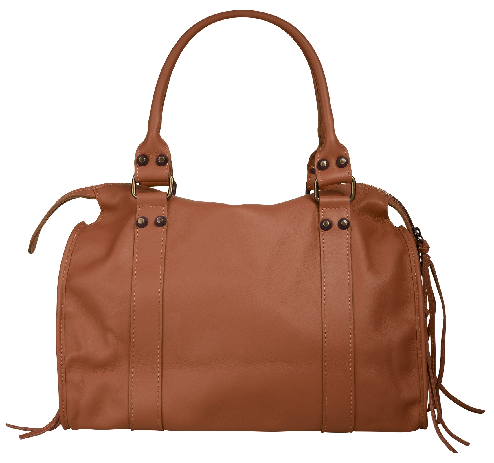 forty° Shopper, echt Leder, Made in Italy
