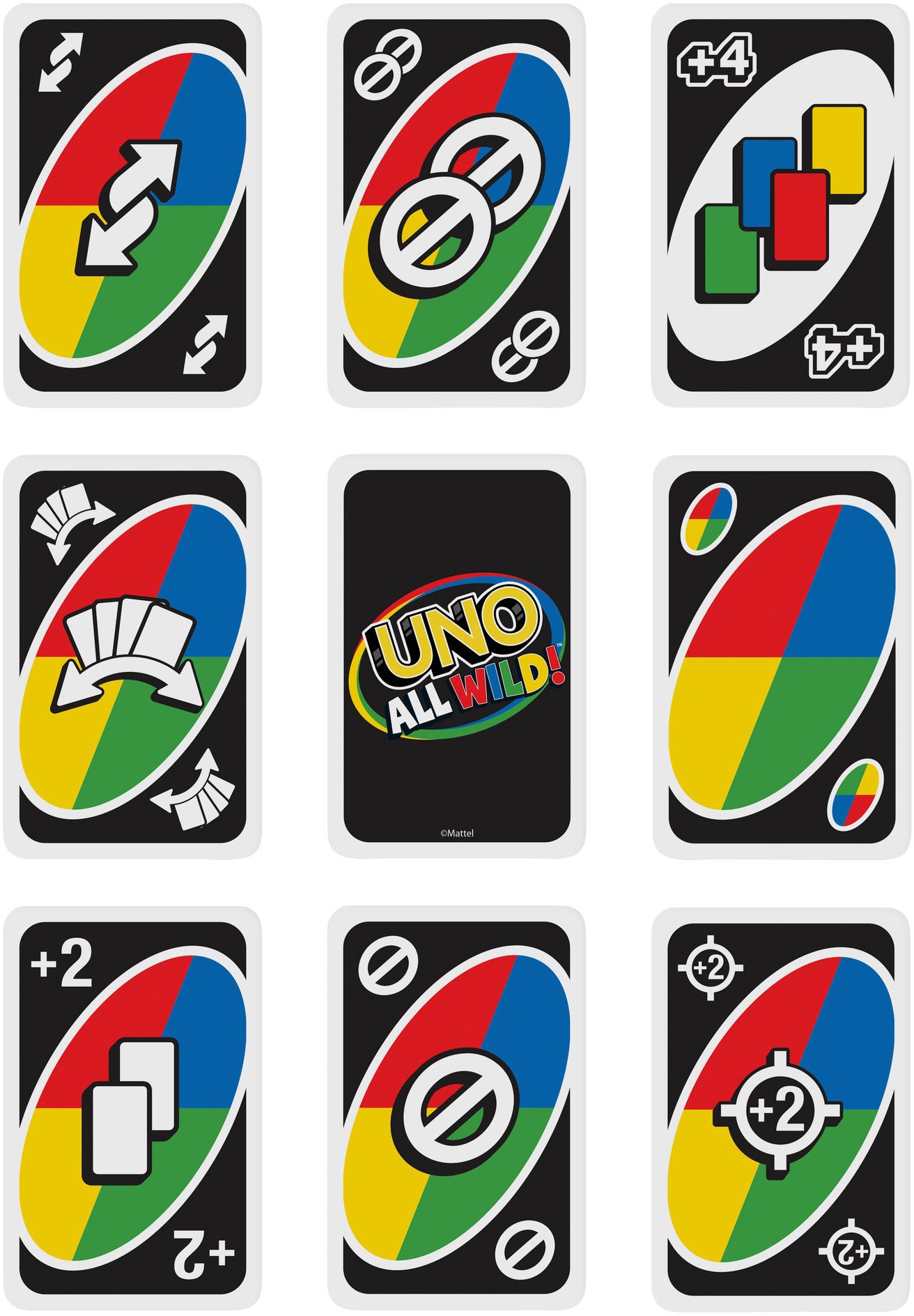 Mattel games Spiel »UNO All Wild«