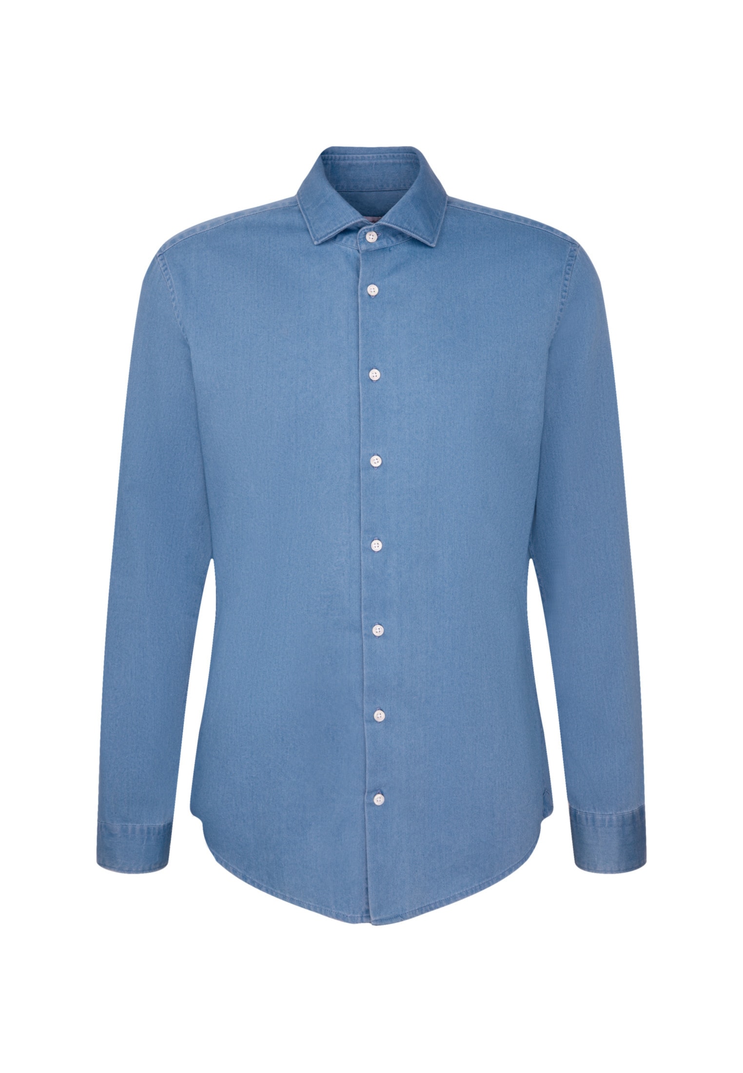 seidensticker Businesshemd, Slim 1/1 Kentkragen Denim