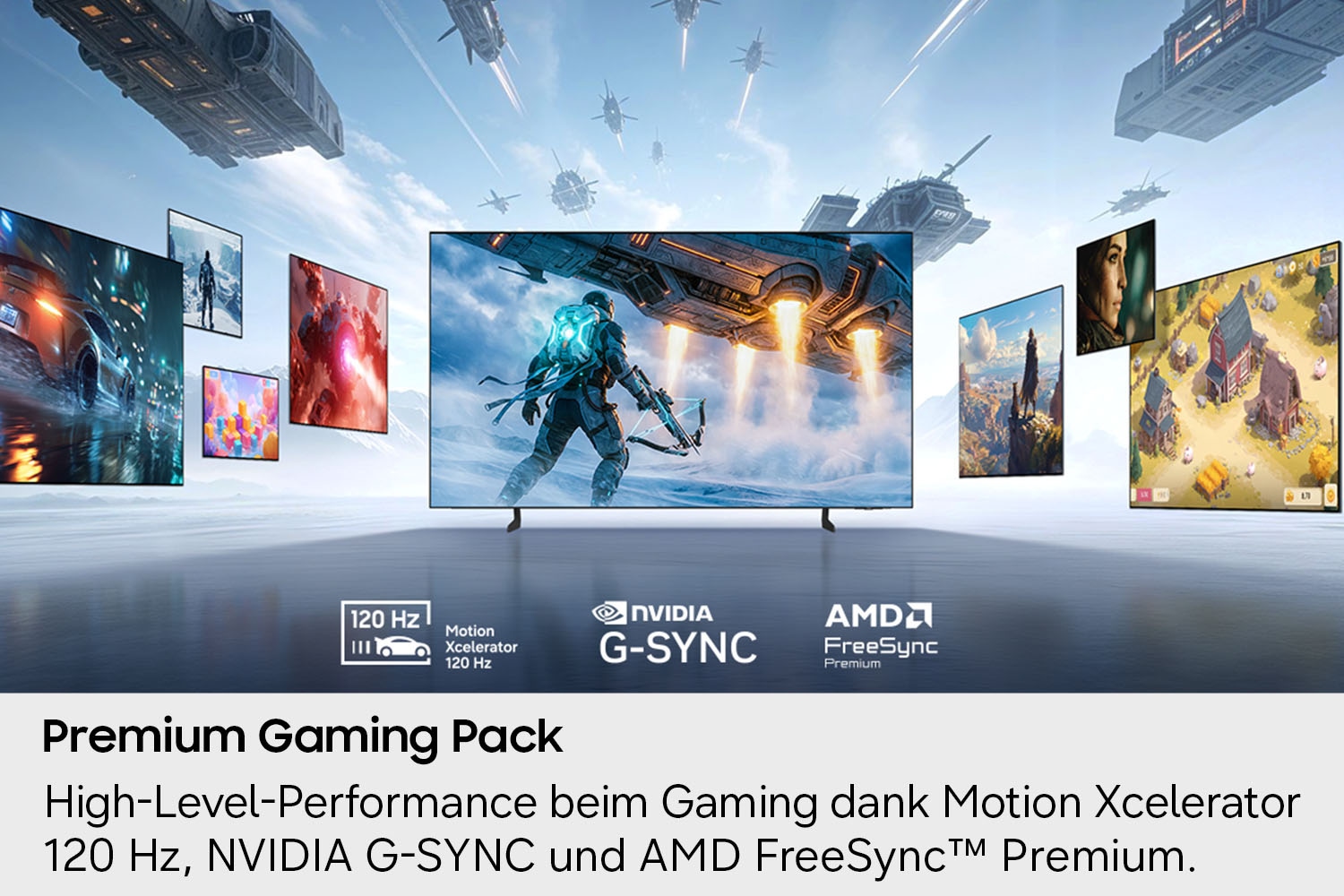 Samsung OLED-Fernseher »GQ65S85HAE« 163 cm/65 ″ Smart-TV