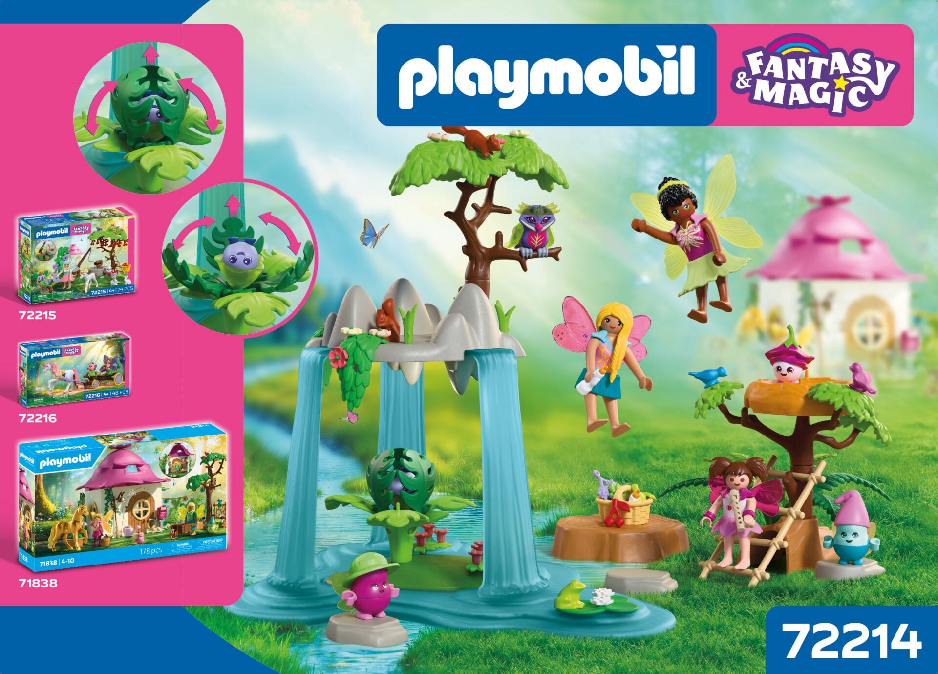 Playmobil® Konstruktions-Spielset »Magischer Treffpunkt (72214), Fantasy & Magic« Made in Europe