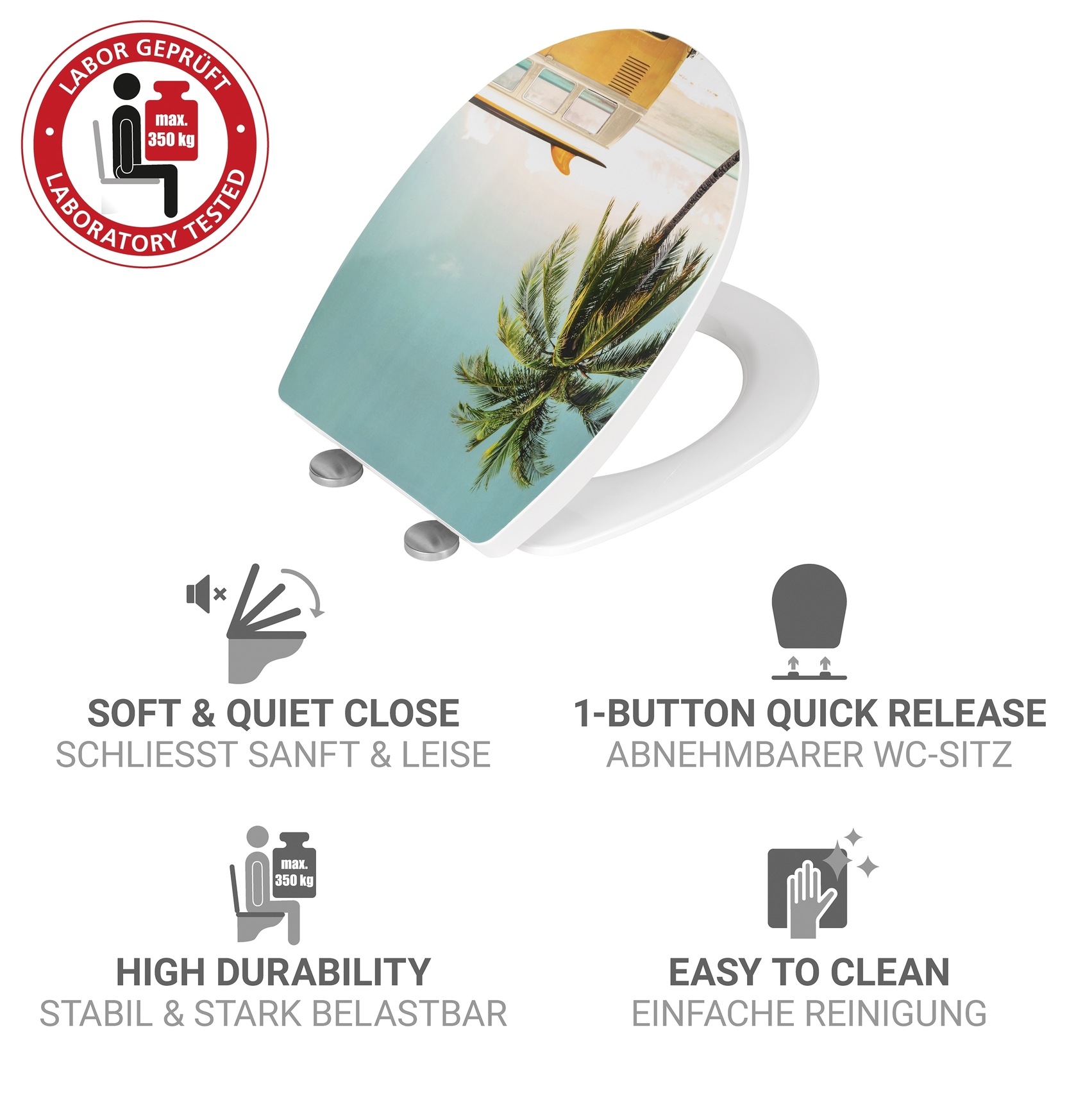 WENKO WC-Sitz »Corbara«