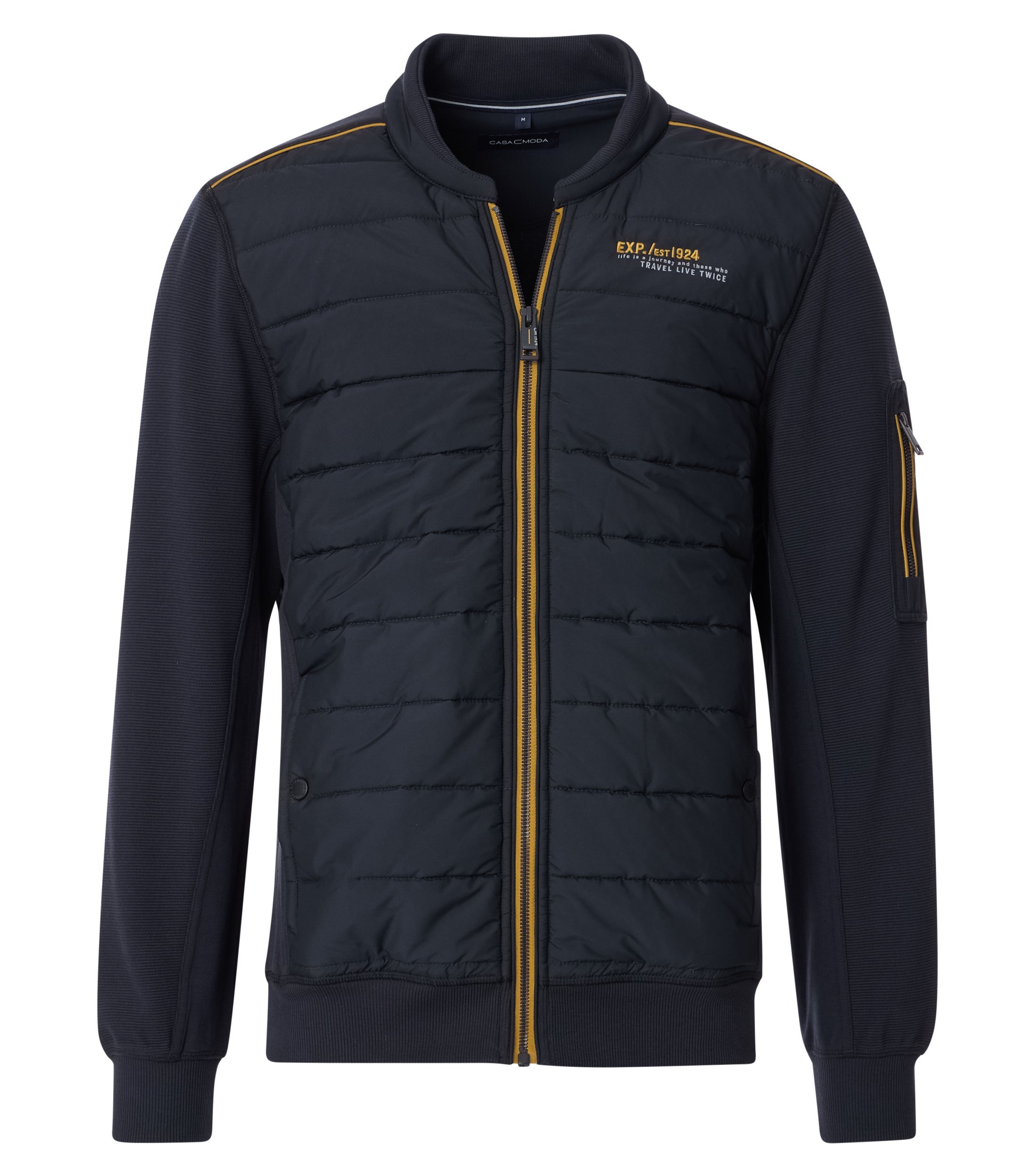 CASAMODA Sweatjacke »CASAMODA Sweatjacke uni«