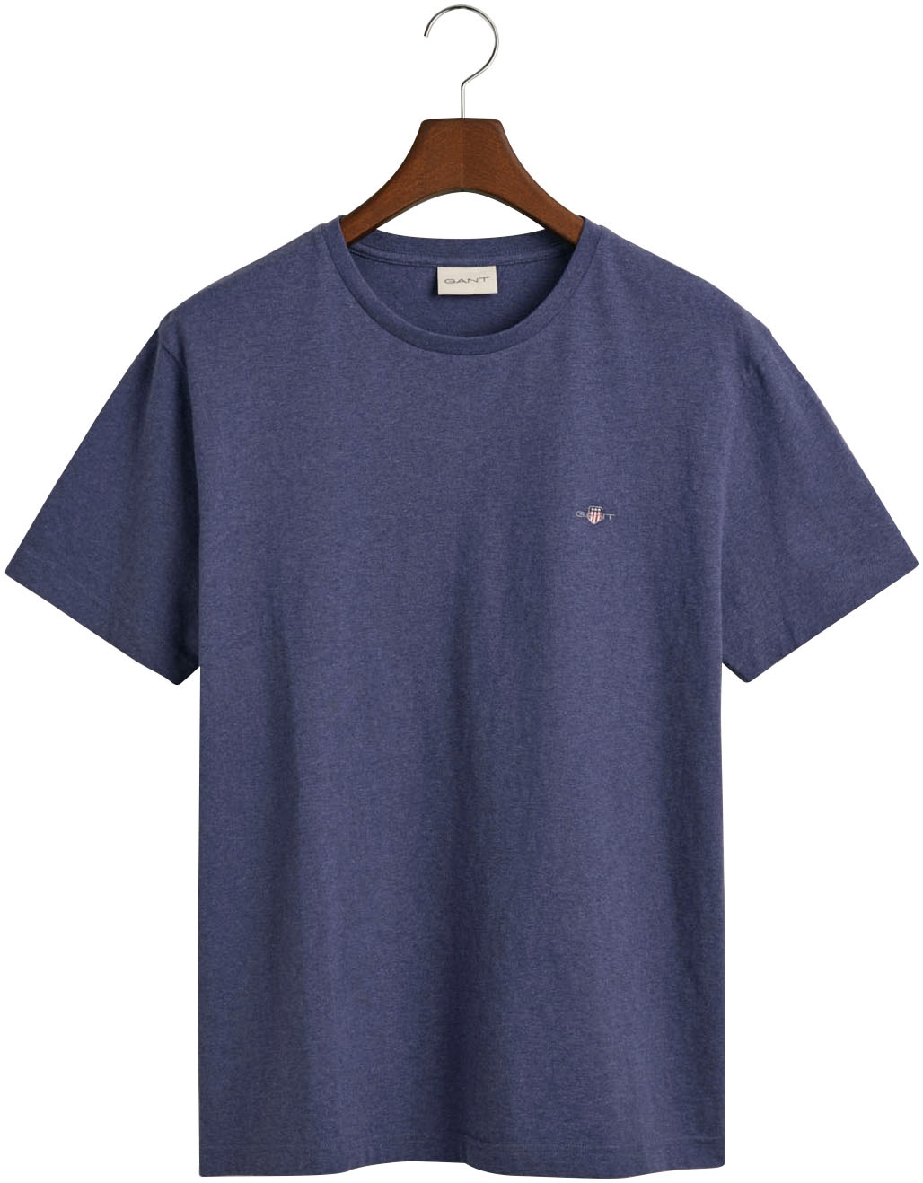 Gant T-Shirt »REG SHIELD SS T-SHIRT«, mit Logostickerei auf der Brust