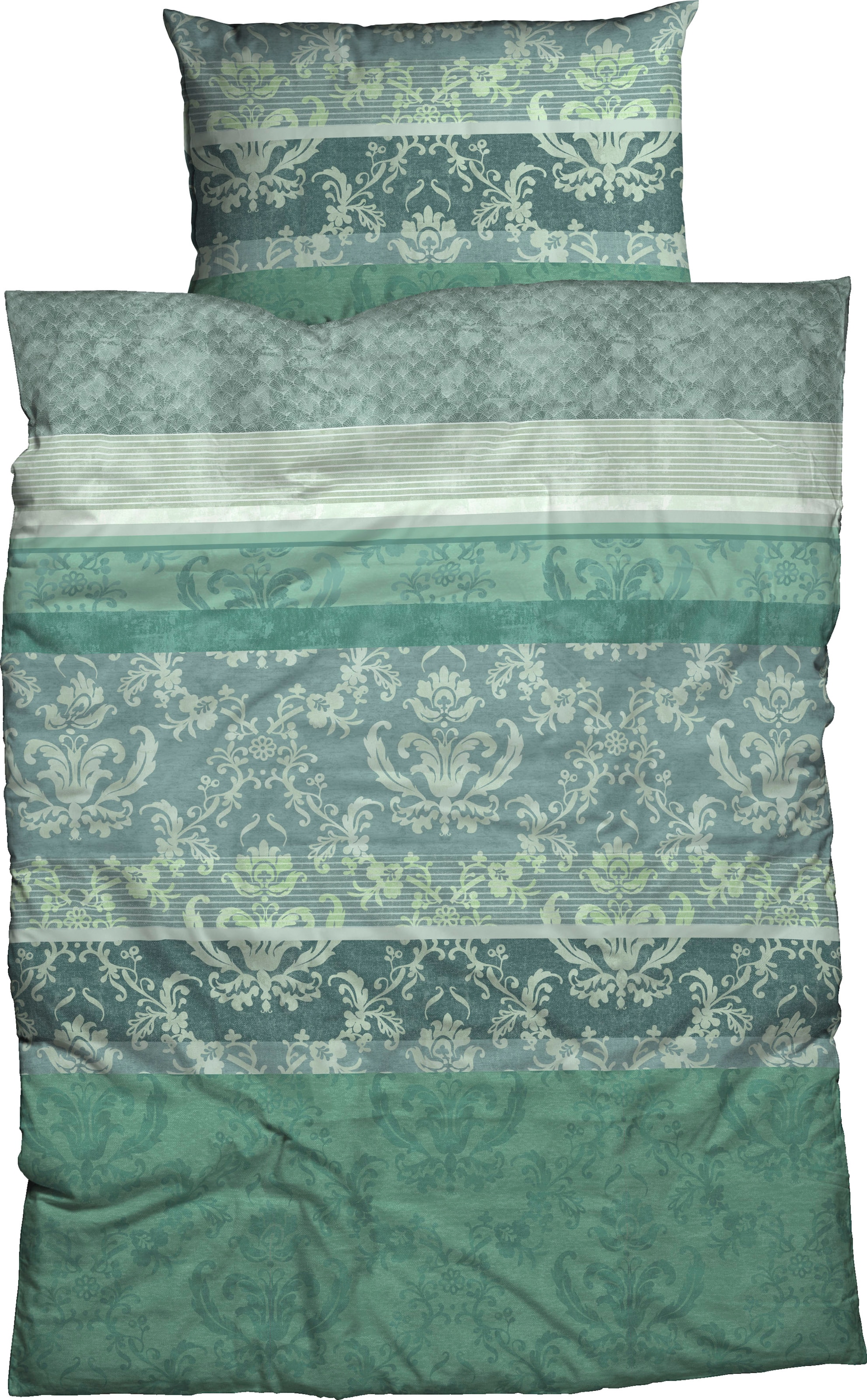 CASATEX Bettwäsche "Barock" 2 Stk. tlg. barocke Elemente günstig online kaufen